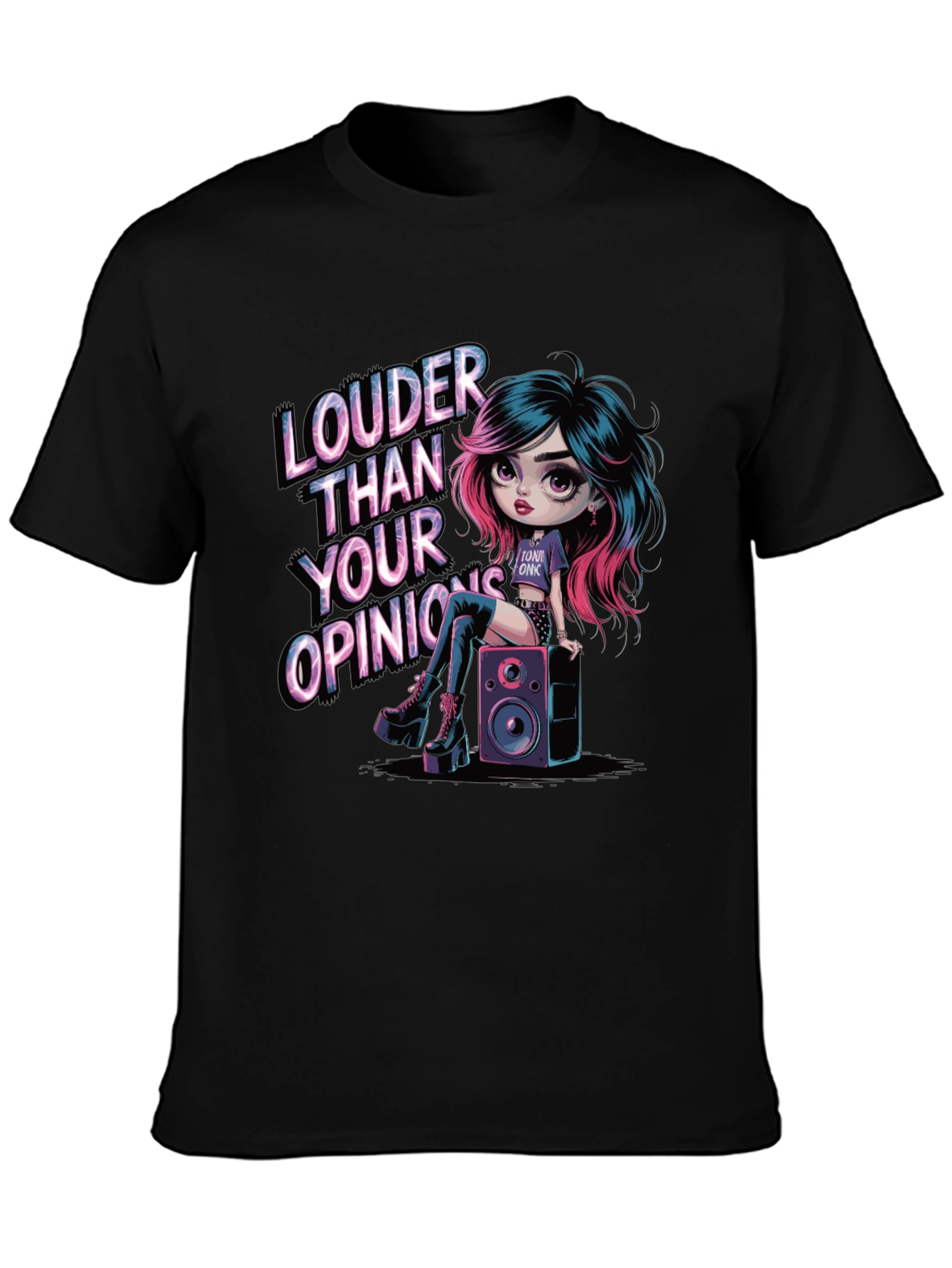 Louder Than Your Opinions Graphic T-Shirt