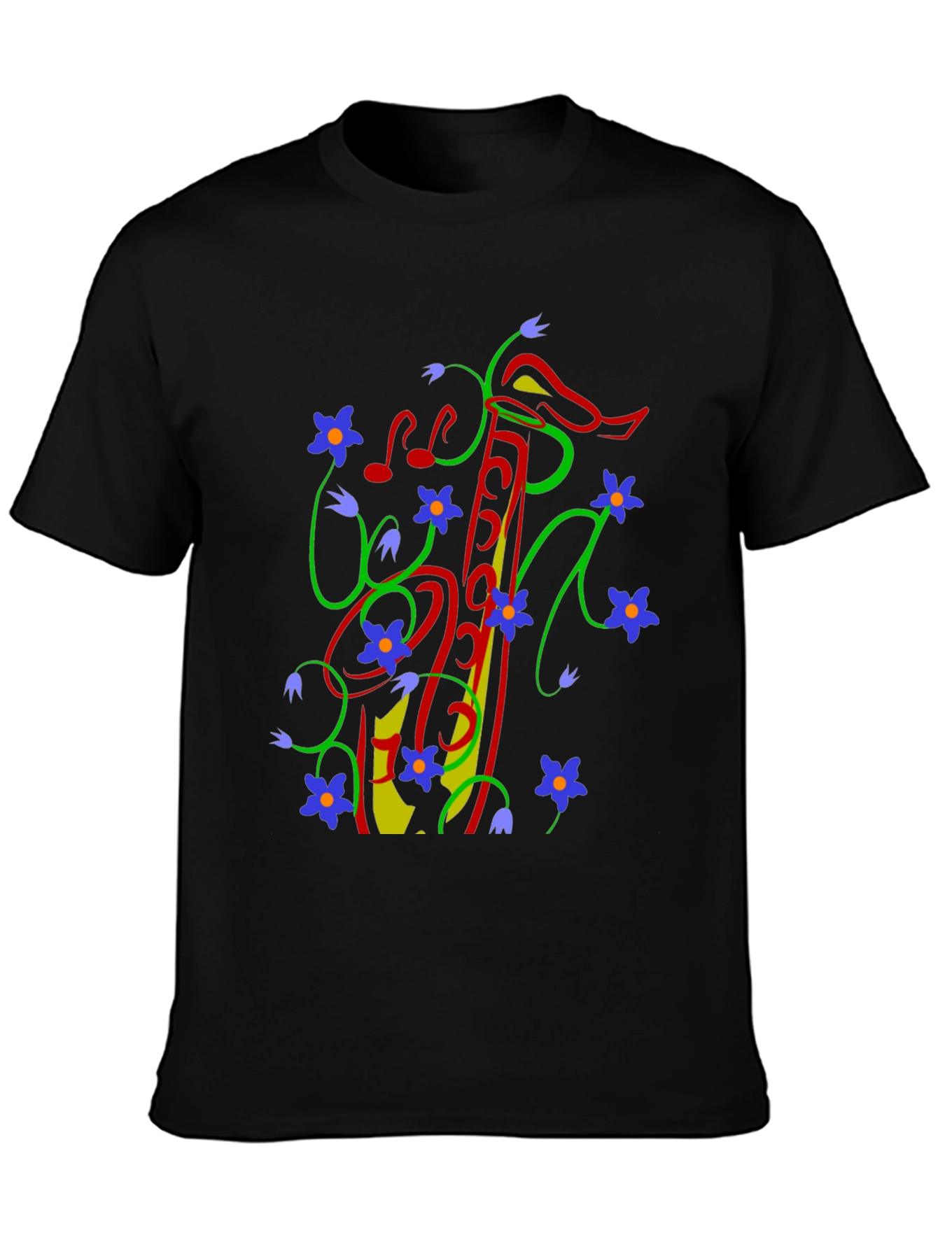 Musical Flowers Tee