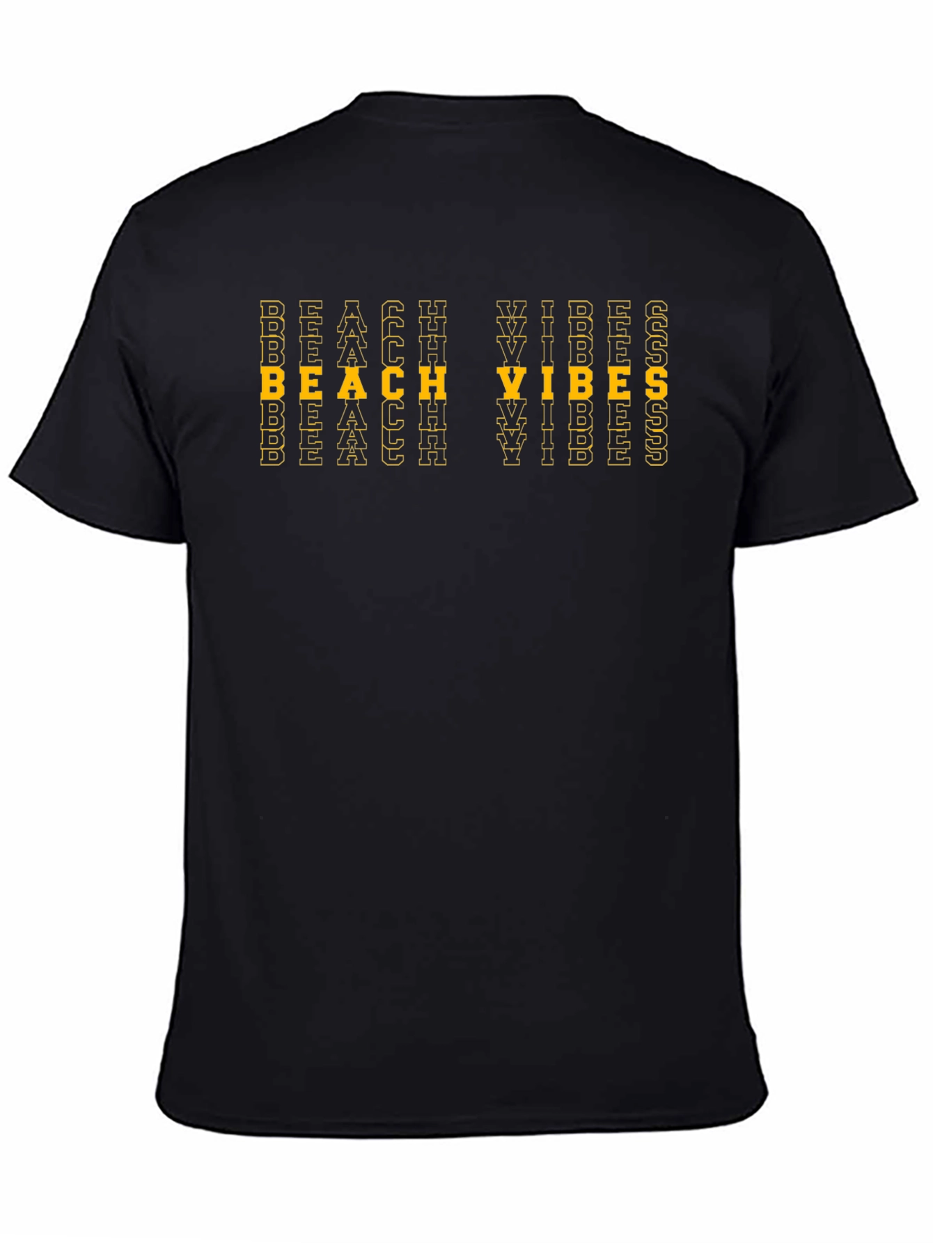 Black Beach Vibes T-Shirt | Vacation Ready Style