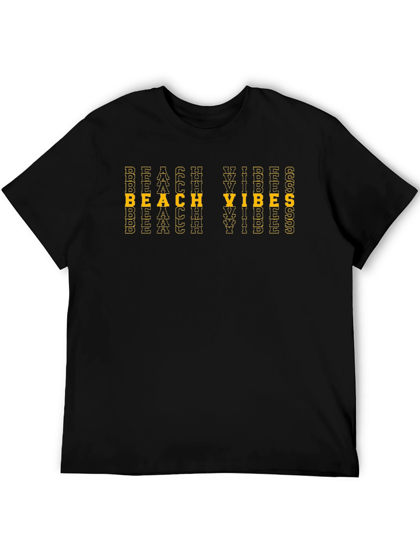 Black Beach Vibes T-Shirt | Vacation Ready Style