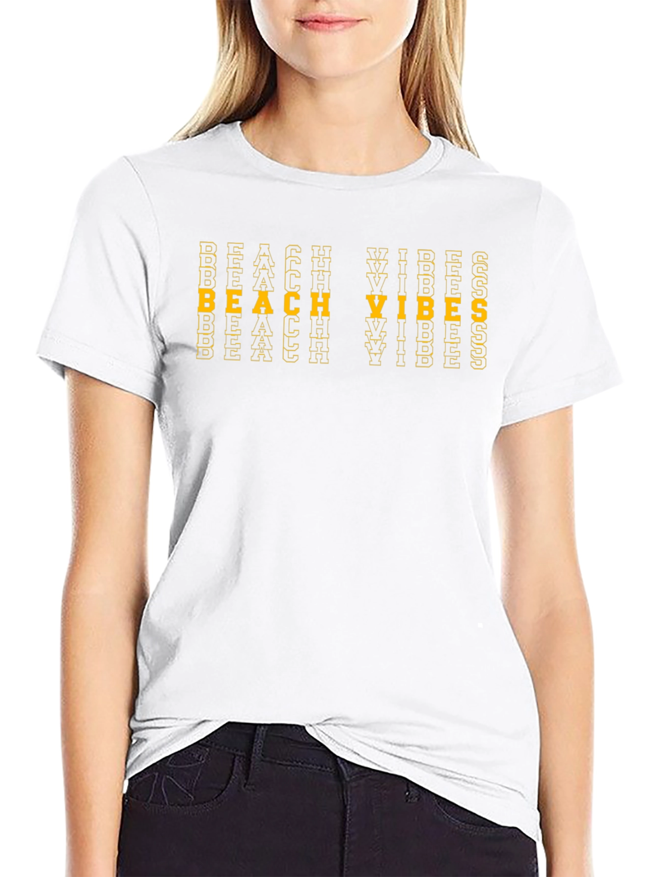 Black Beach Vibes T-Shirt | Vacation Ready Style
