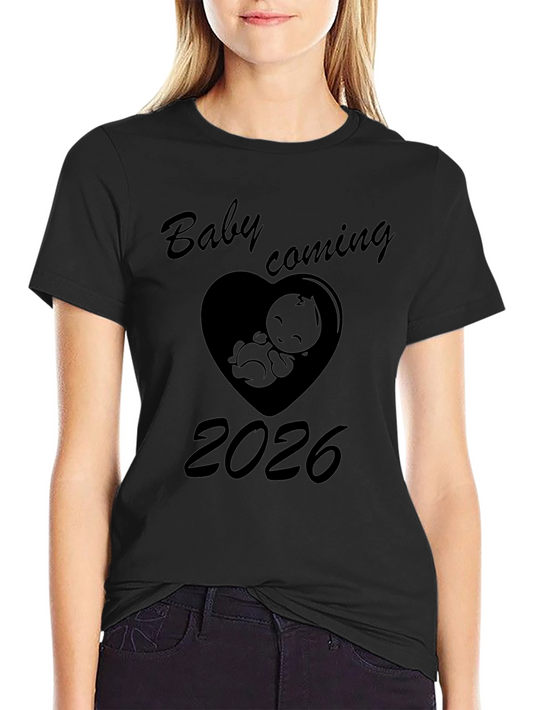 Baby Coming 2026 T-Shirt