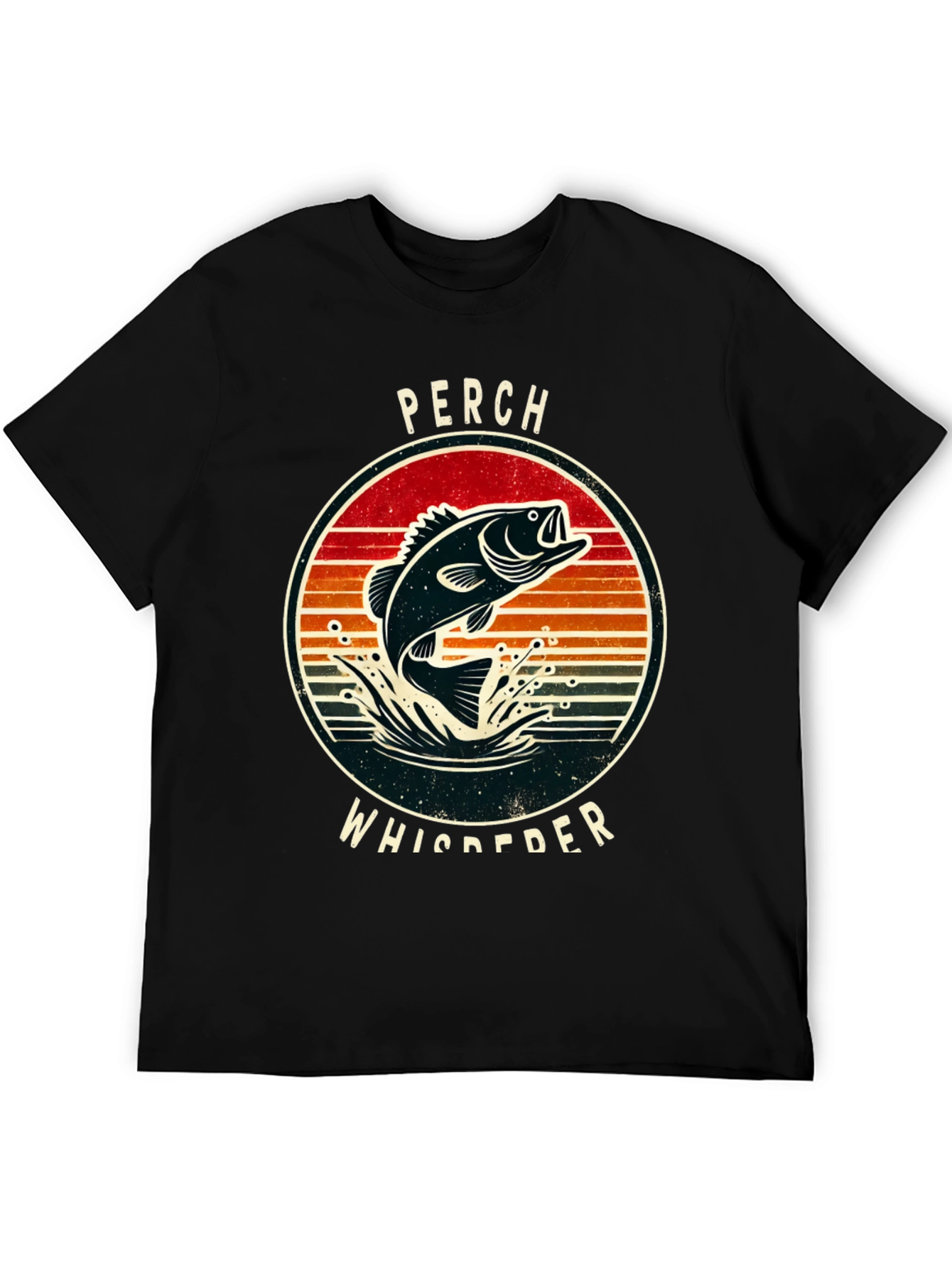 Perch Whisperer Graphic T-Shirt - Fishing Tee