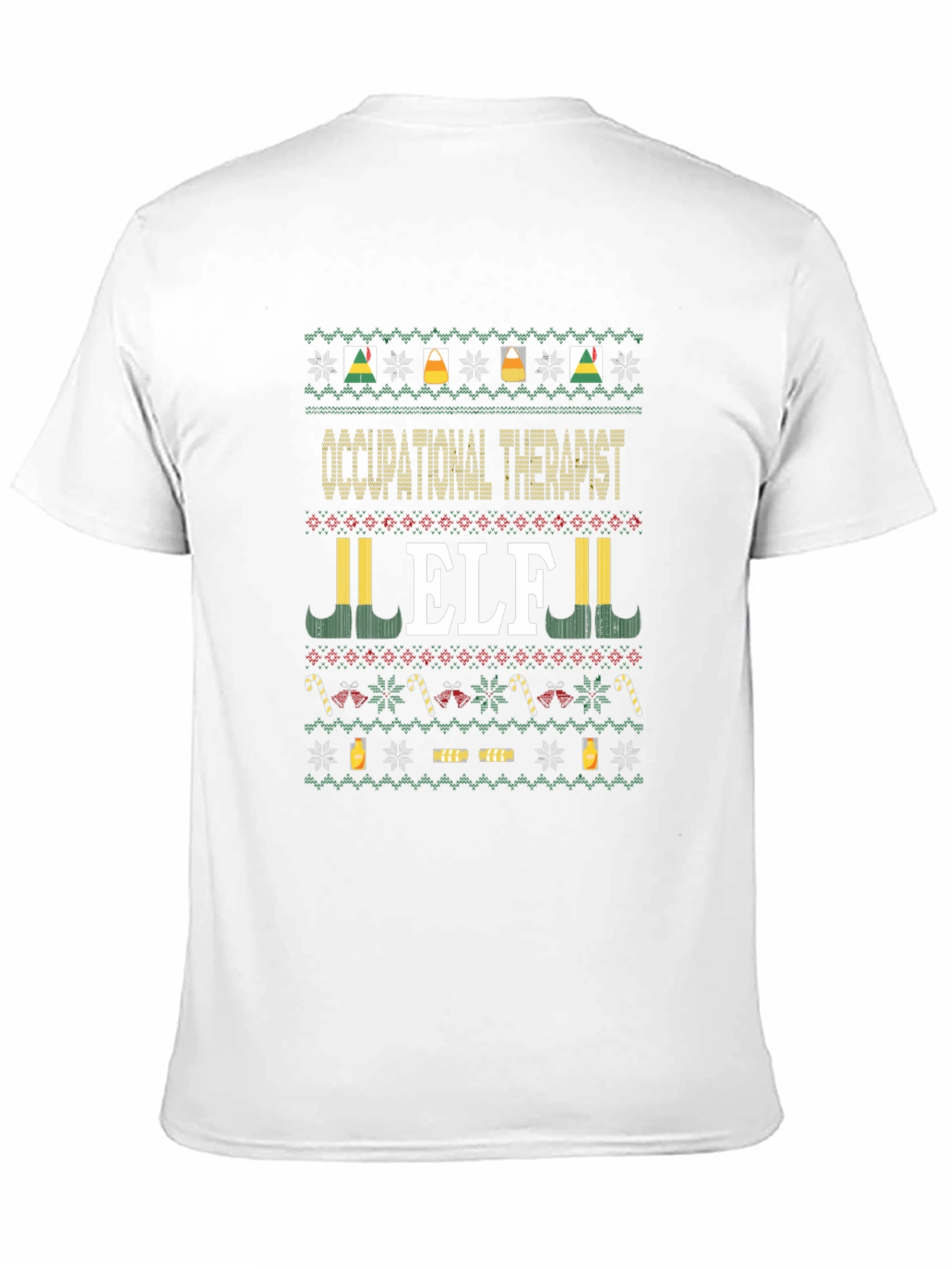 Occupational Therapist Elf Christmas T-Shirt