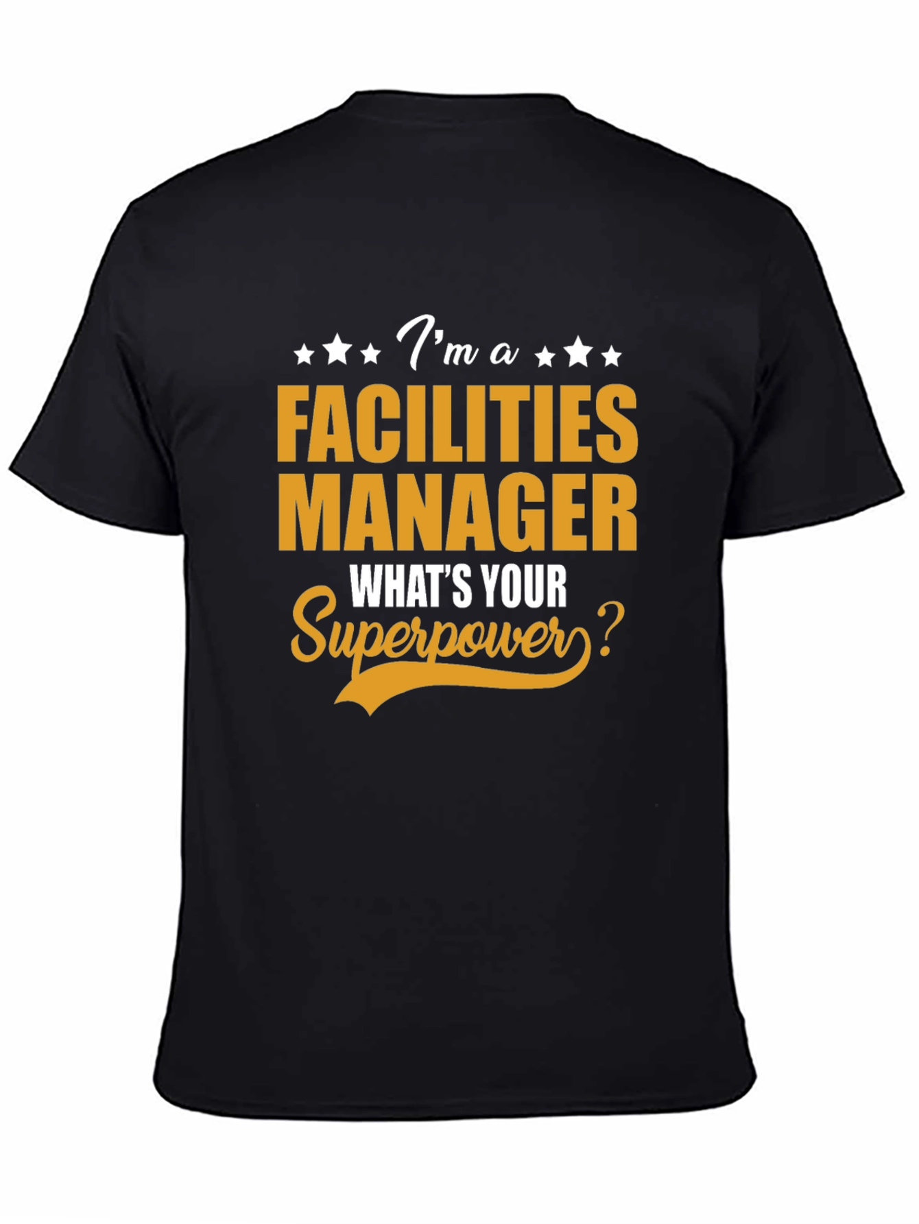Facilities Manager Superpower Graphic T-Shirt