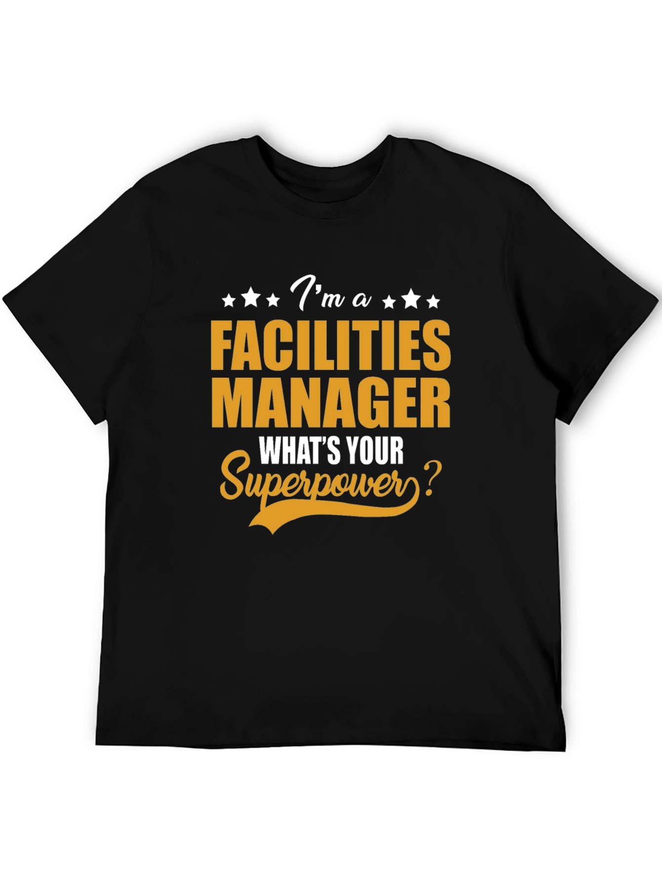 Facilities Manager Superpower Graphic T-Shirt