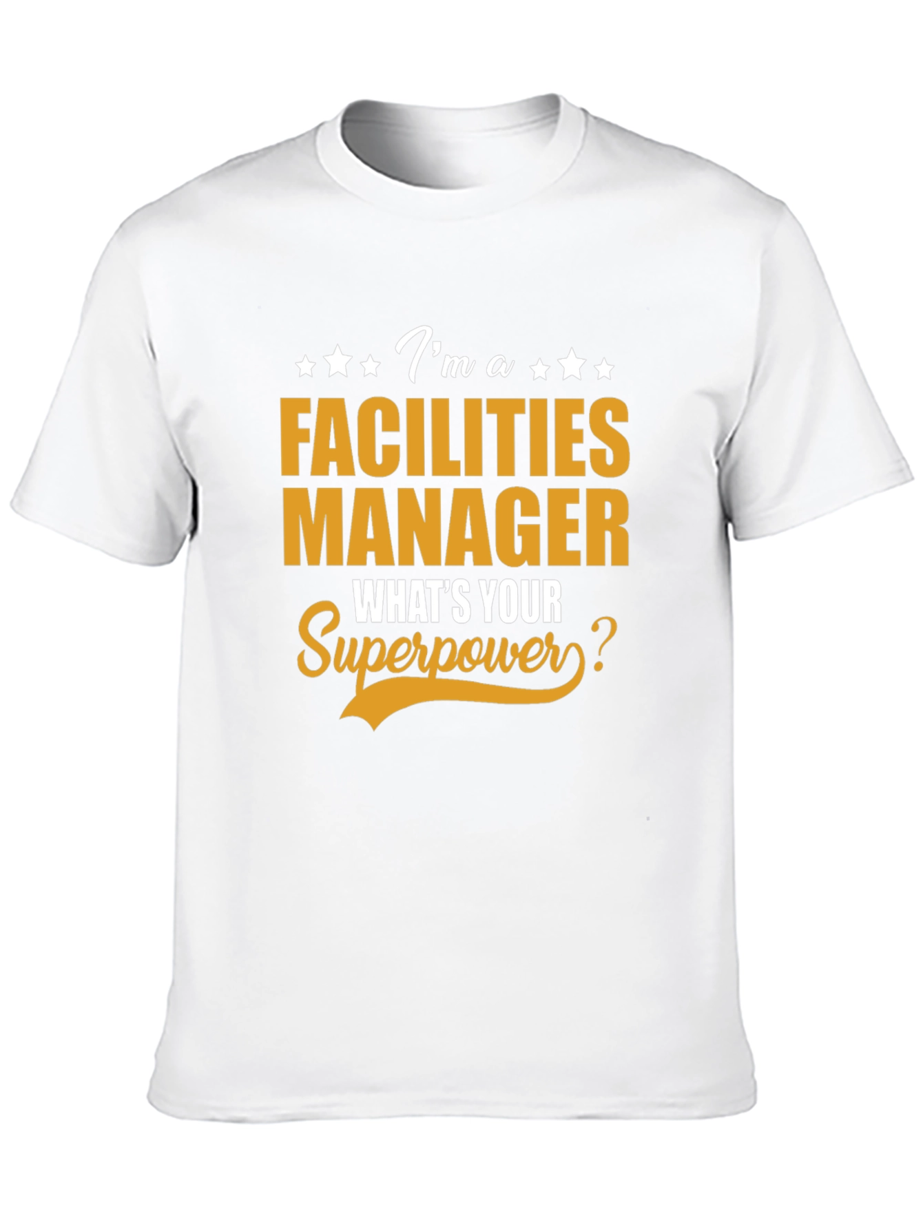 Facilities Manager Superpower Graphic T-Shirt