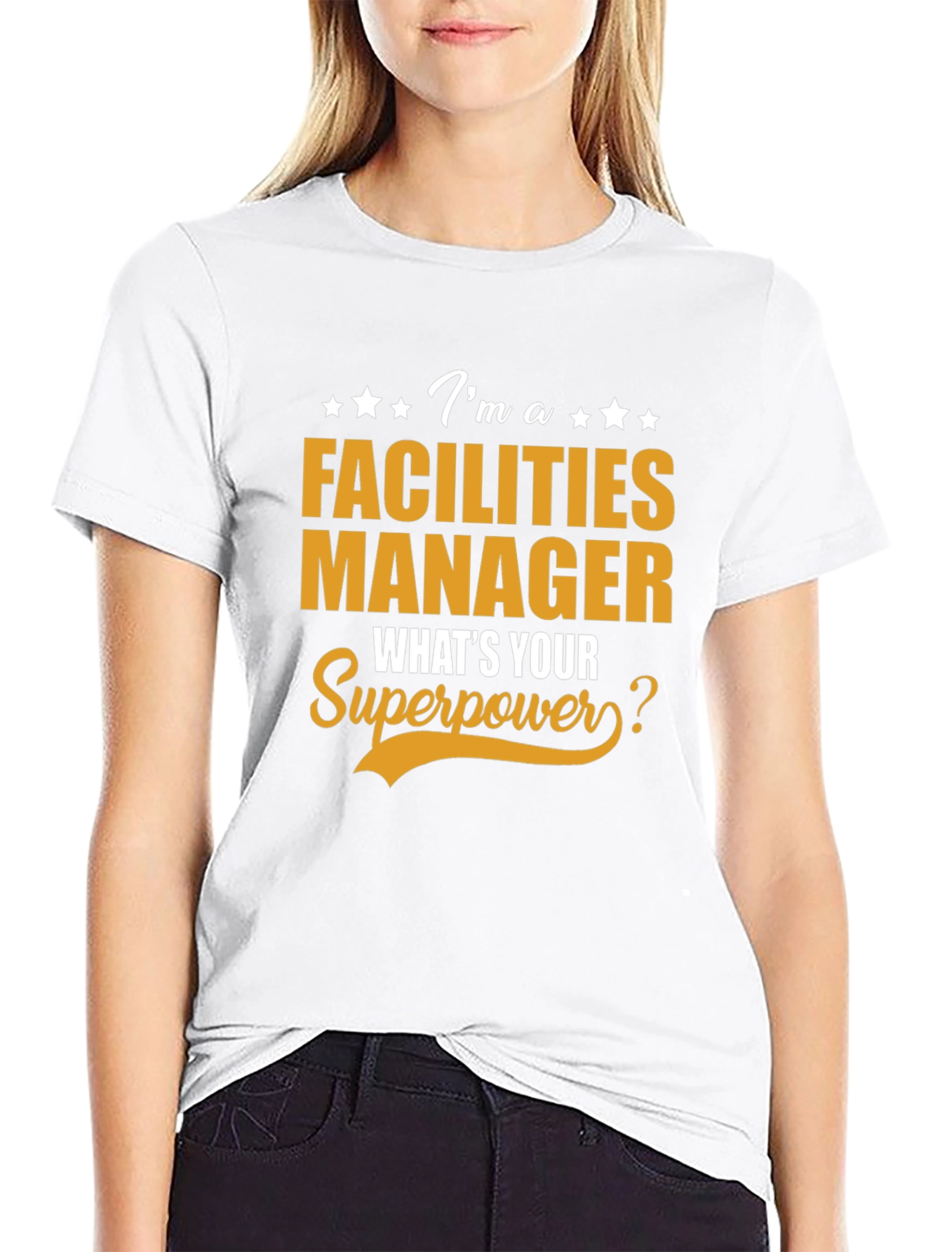 Facilities Manager Superpower Graphic T-Shirt