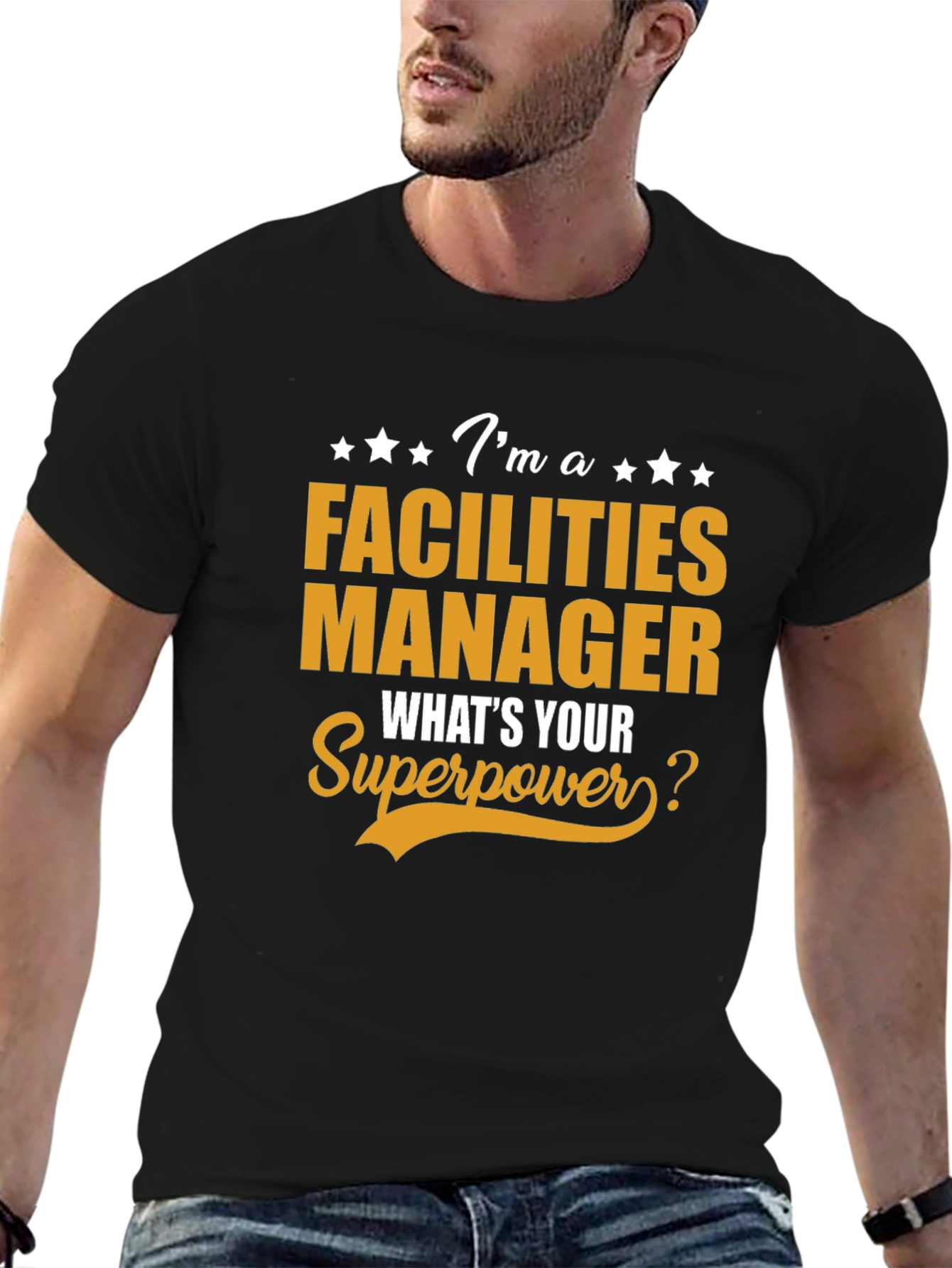 Facilities Manager Superpower Graphic T-Shirt