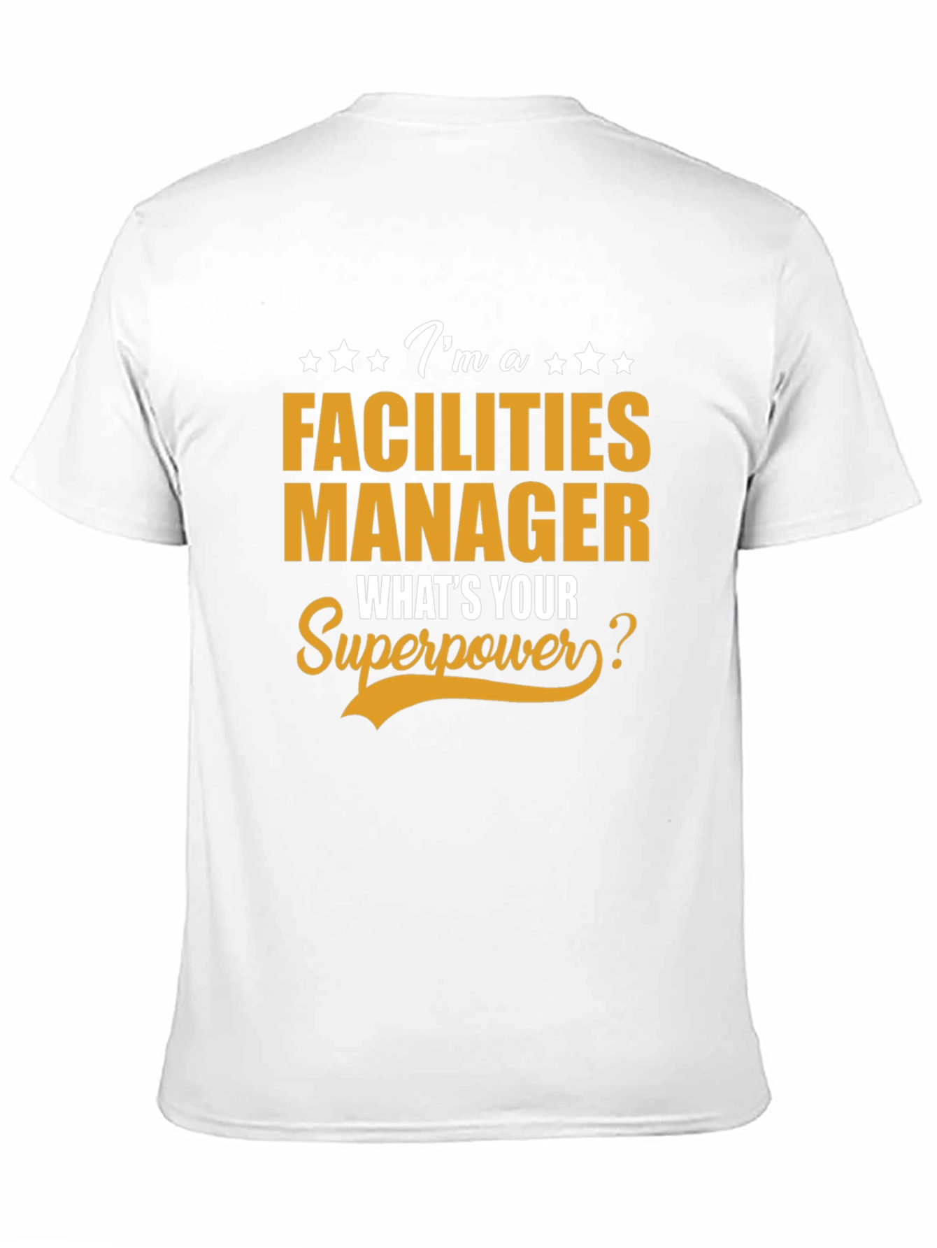 Facilities Manager Superpower Graphic T-Shirt