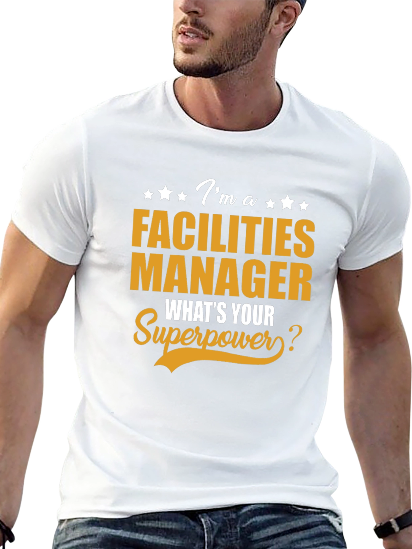 Facilities Manager Superpower Graphic T-Shirt