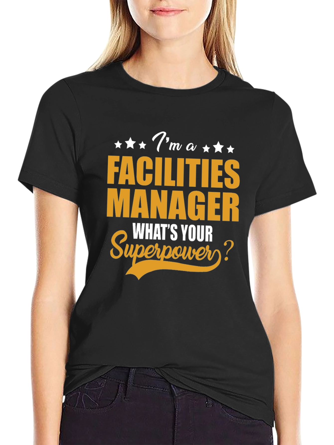 Facilities Manager Superpower Graphic T-Shirt