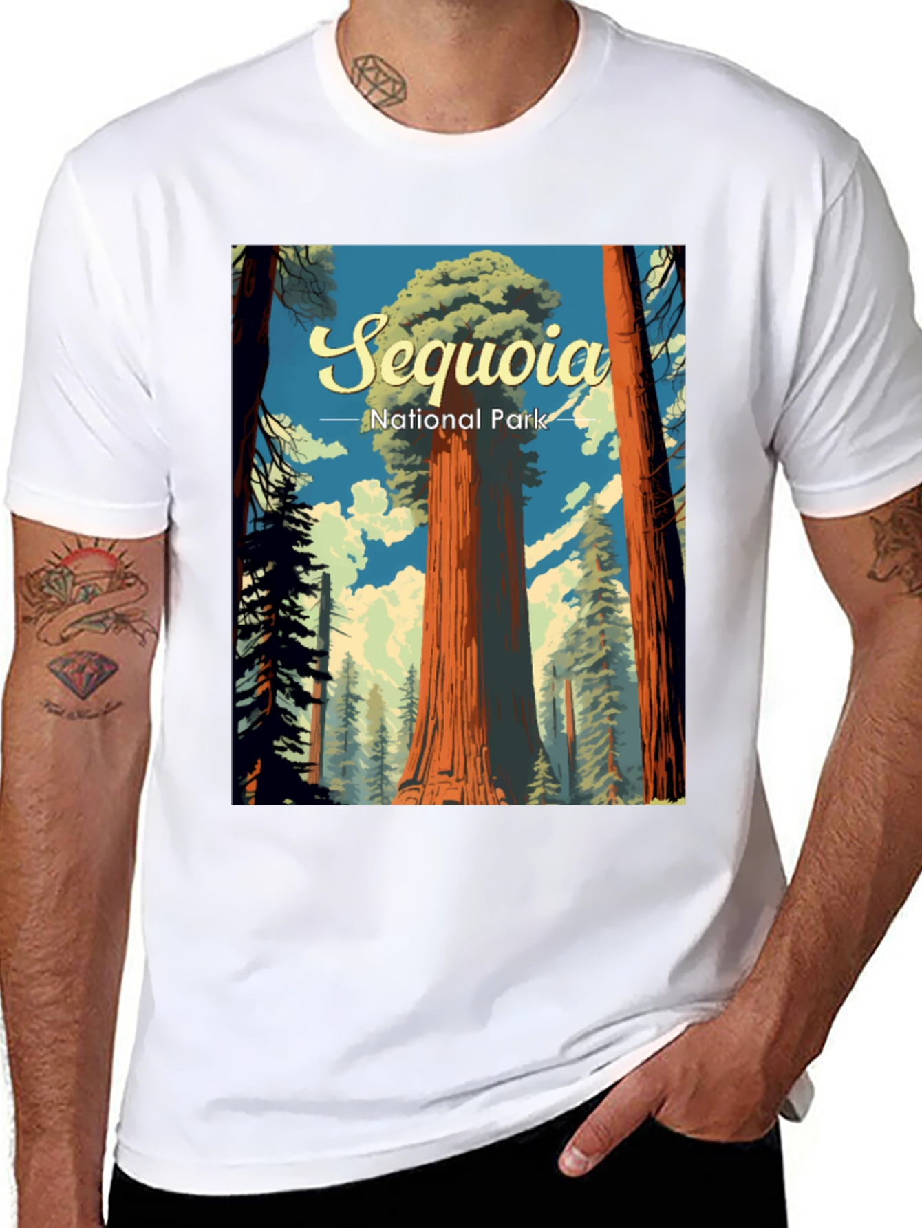 Sequoia National Park Graphic Tee