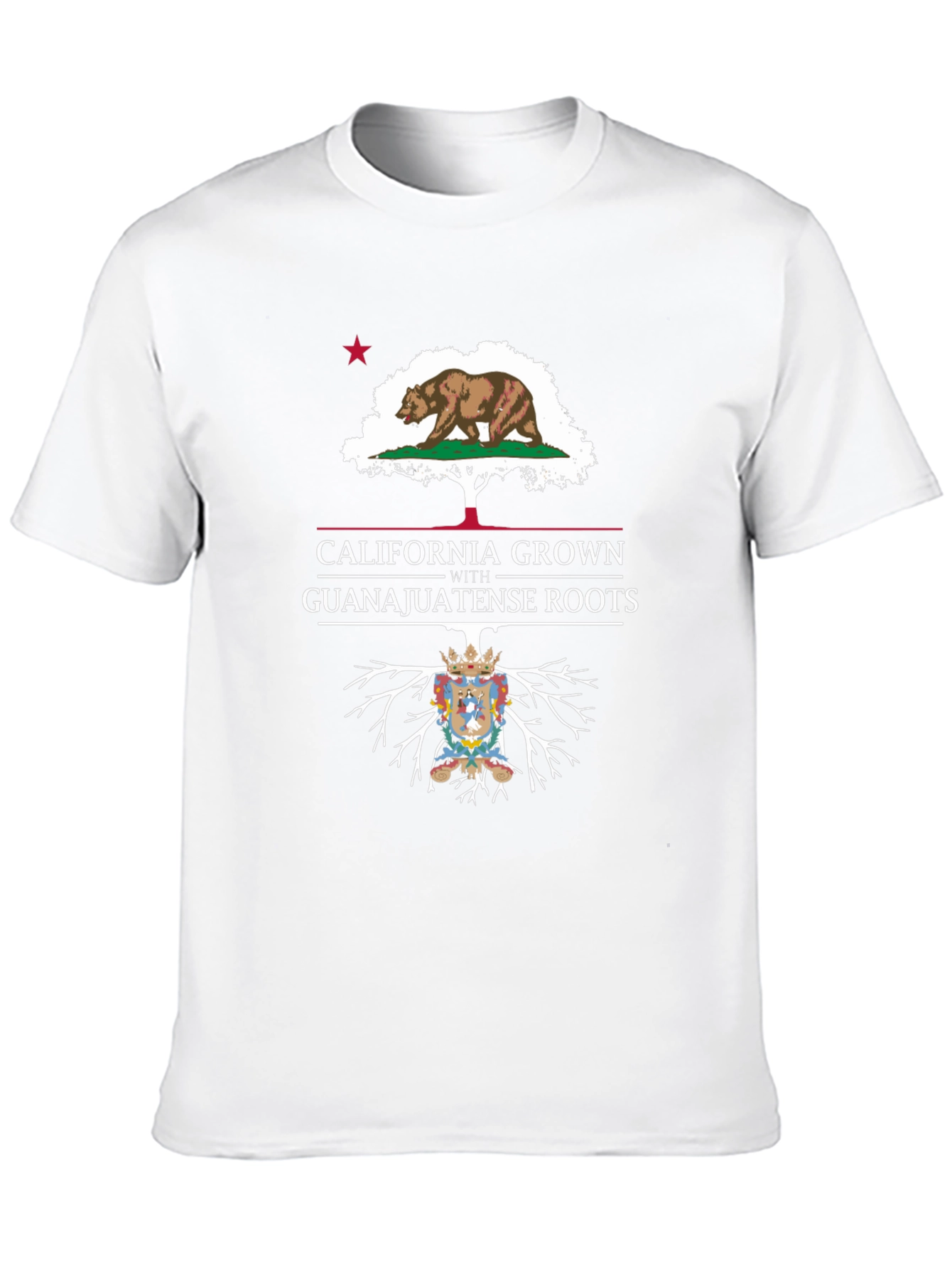 California Grown Guanajuato Roots Black T-Shirt