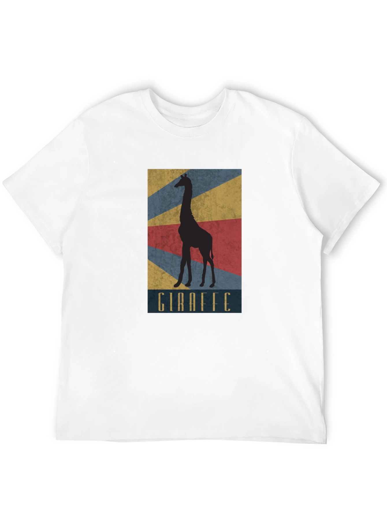 Giraffe Silhouette Graphic Tee - Unisex Cotton T-Shirt