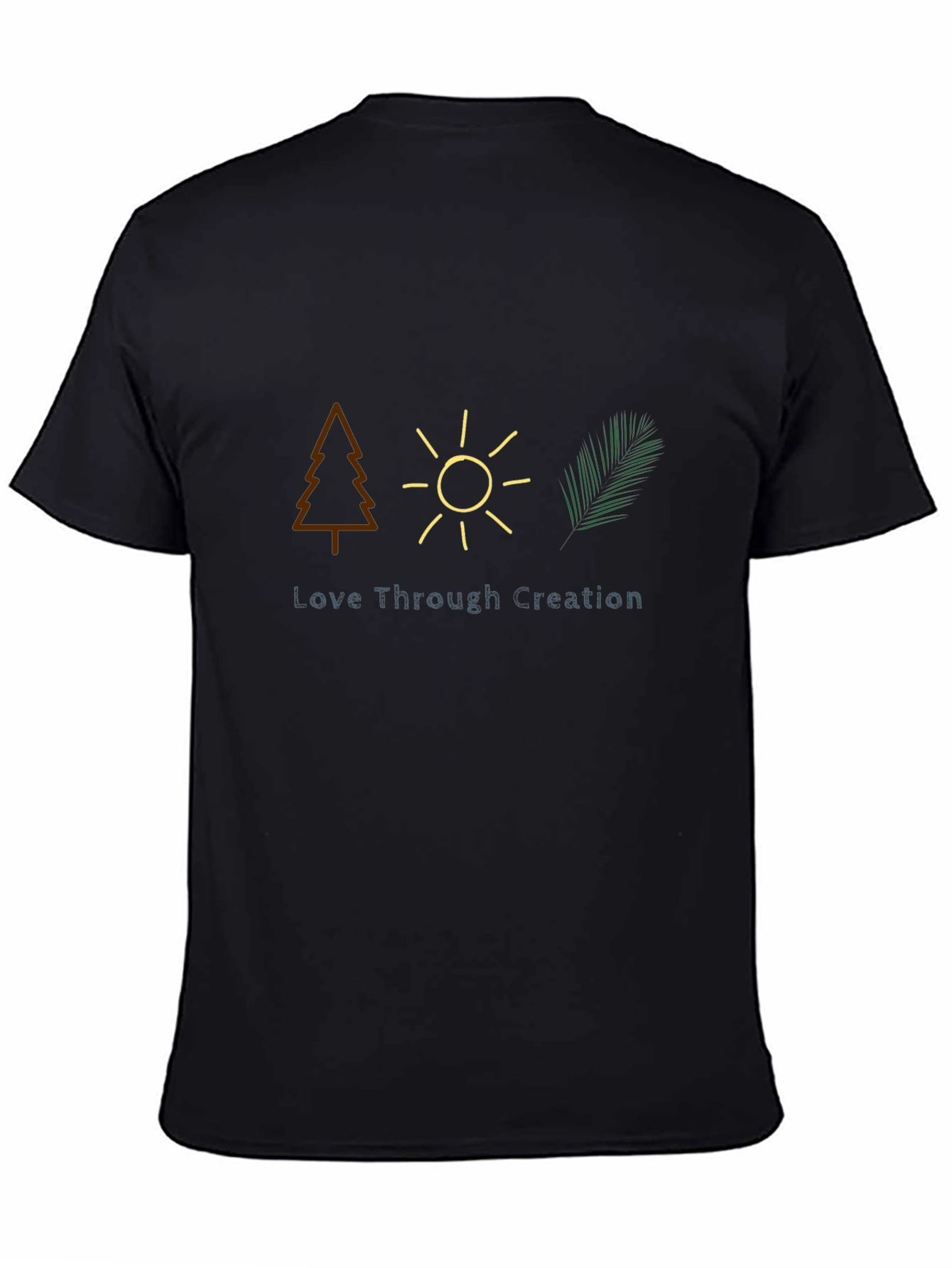 Nature Inspired Graphic Tee - Love Through Creation