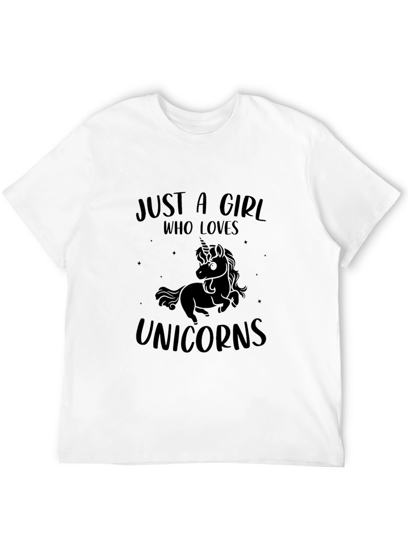 Unicorn Lover Black T-Shirt