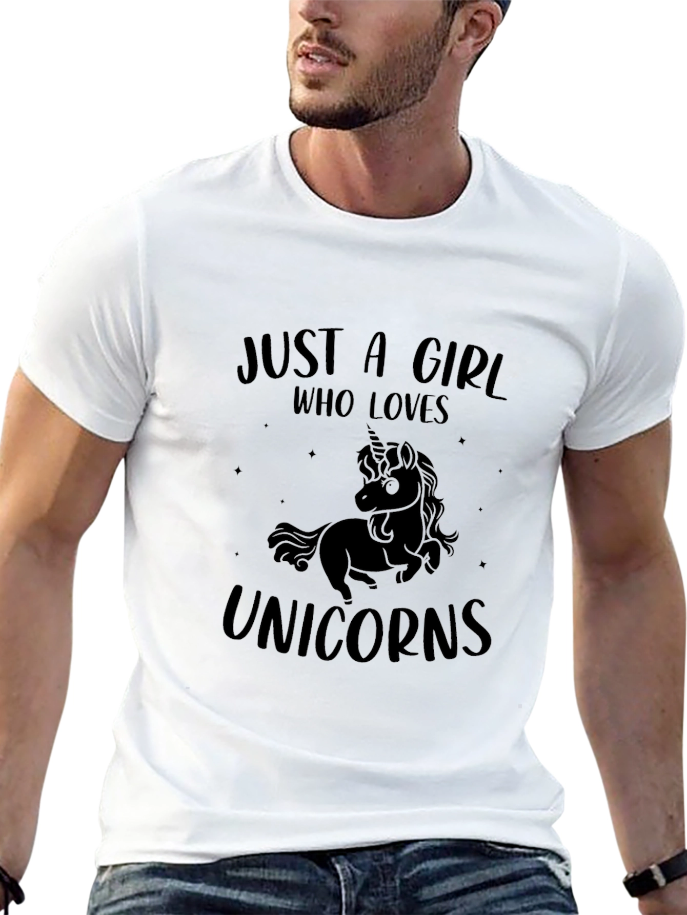 Unicorn Lover Black T-Shirt