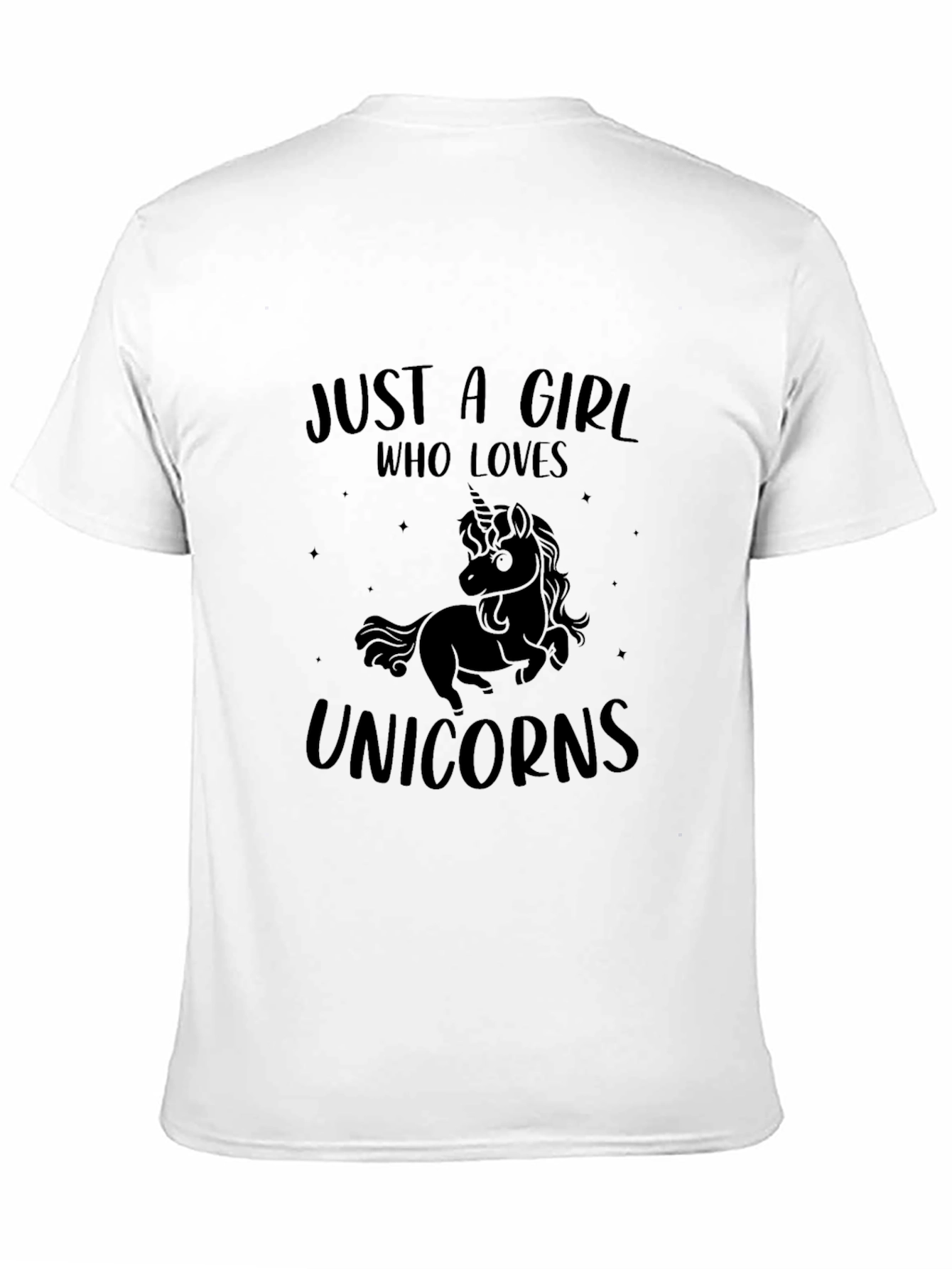 Unicorn Lover Black T-Shirt