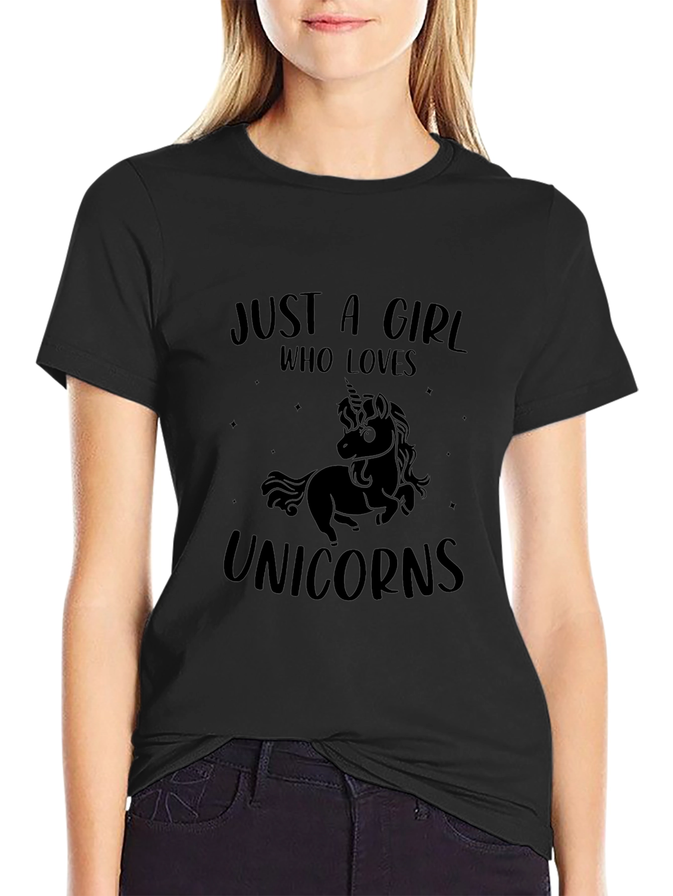 Unicorn Lover Black T-Shirt