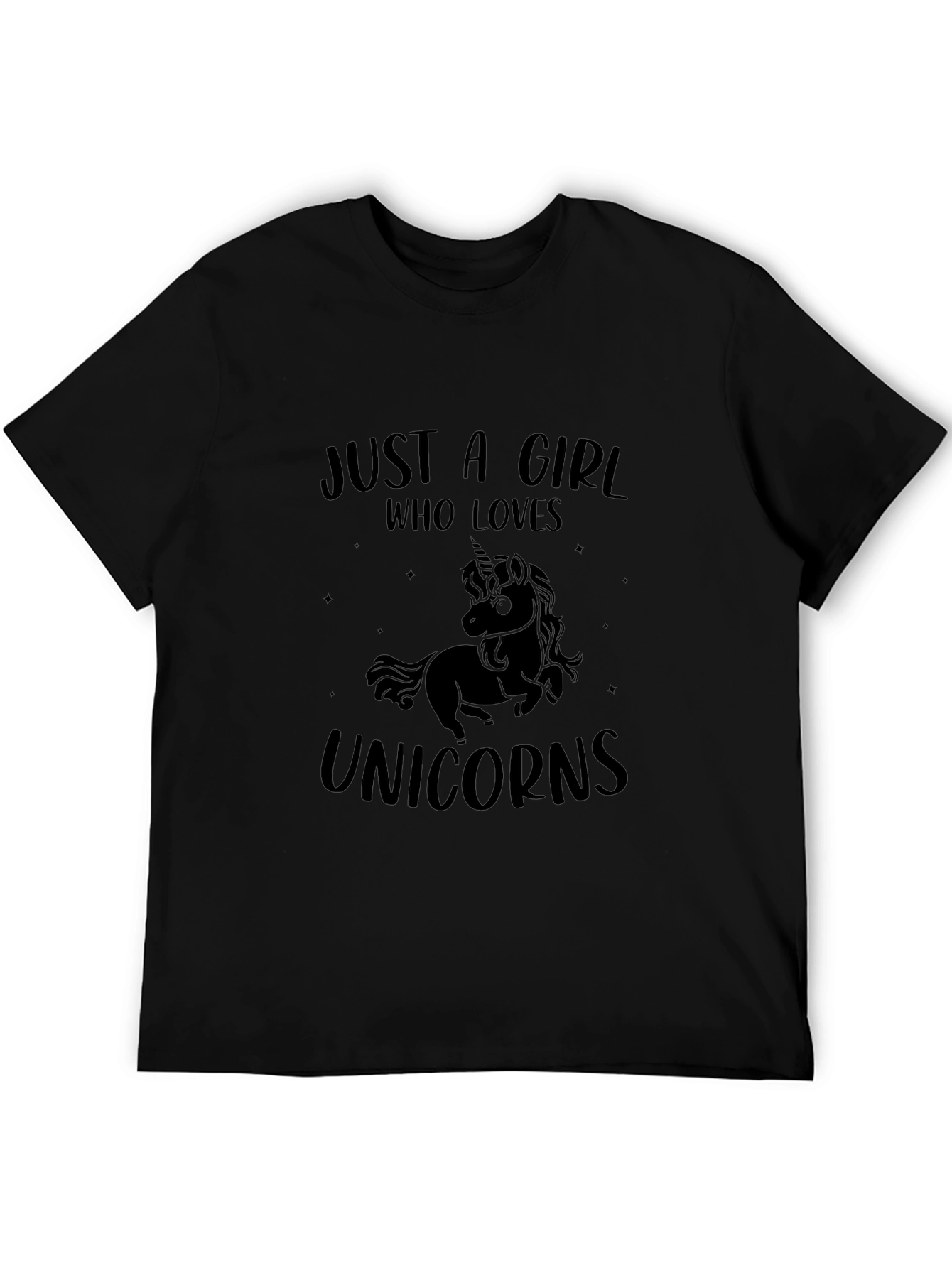 Unicorn Lover Black T-Shirt