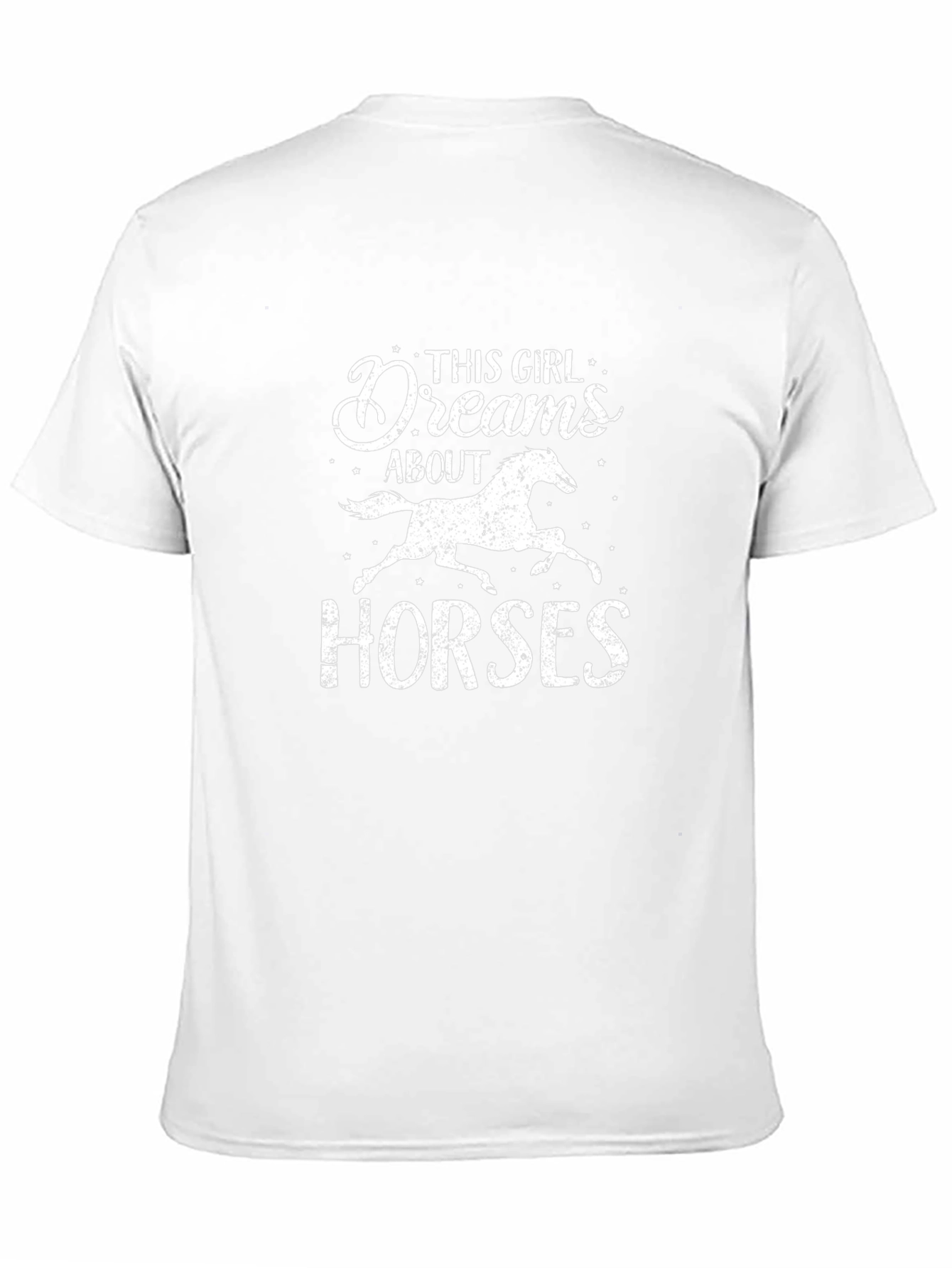 Dreams About Horses Black T-Shirt
