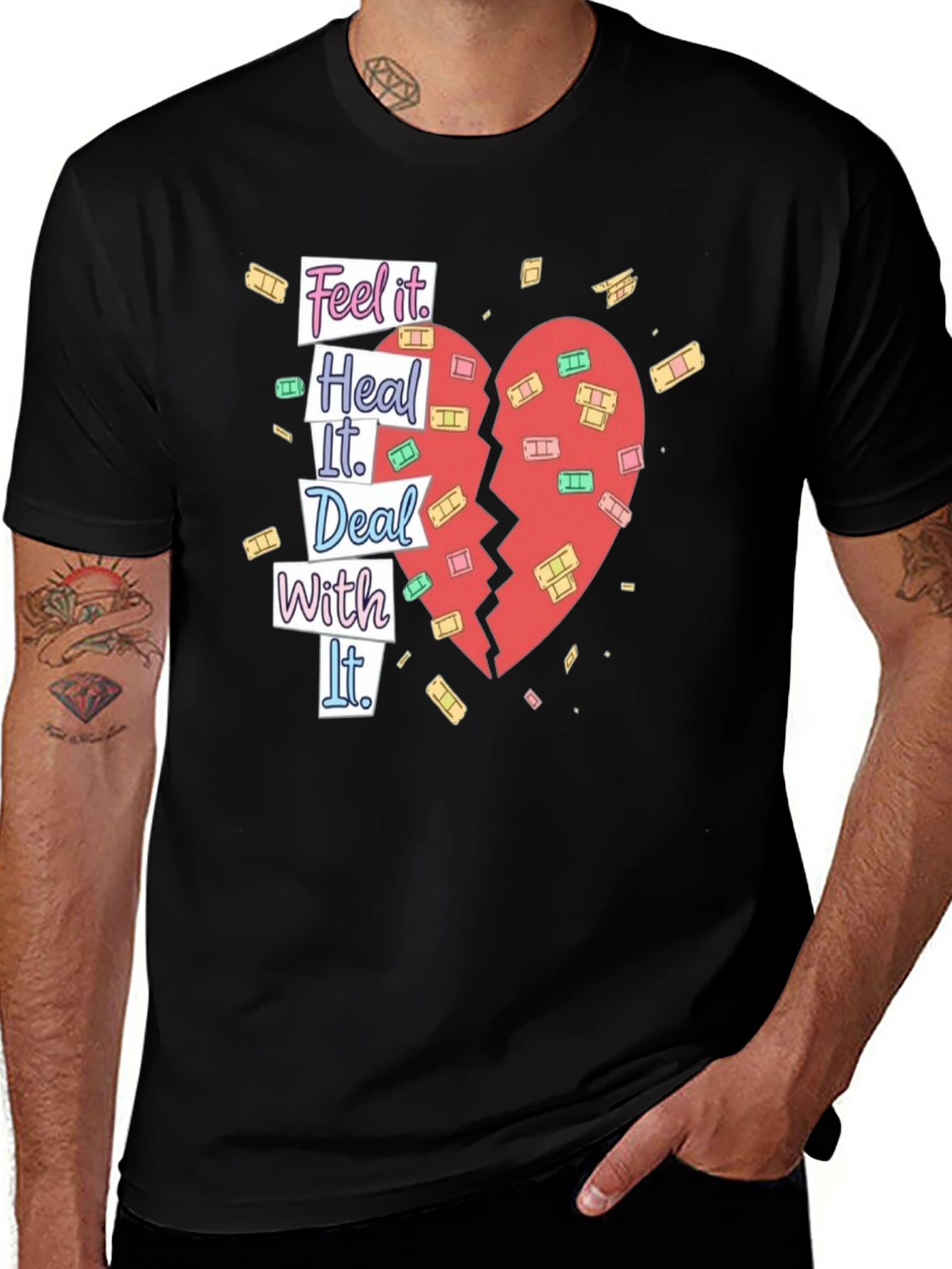 Feel it Heal it Graphic Tee