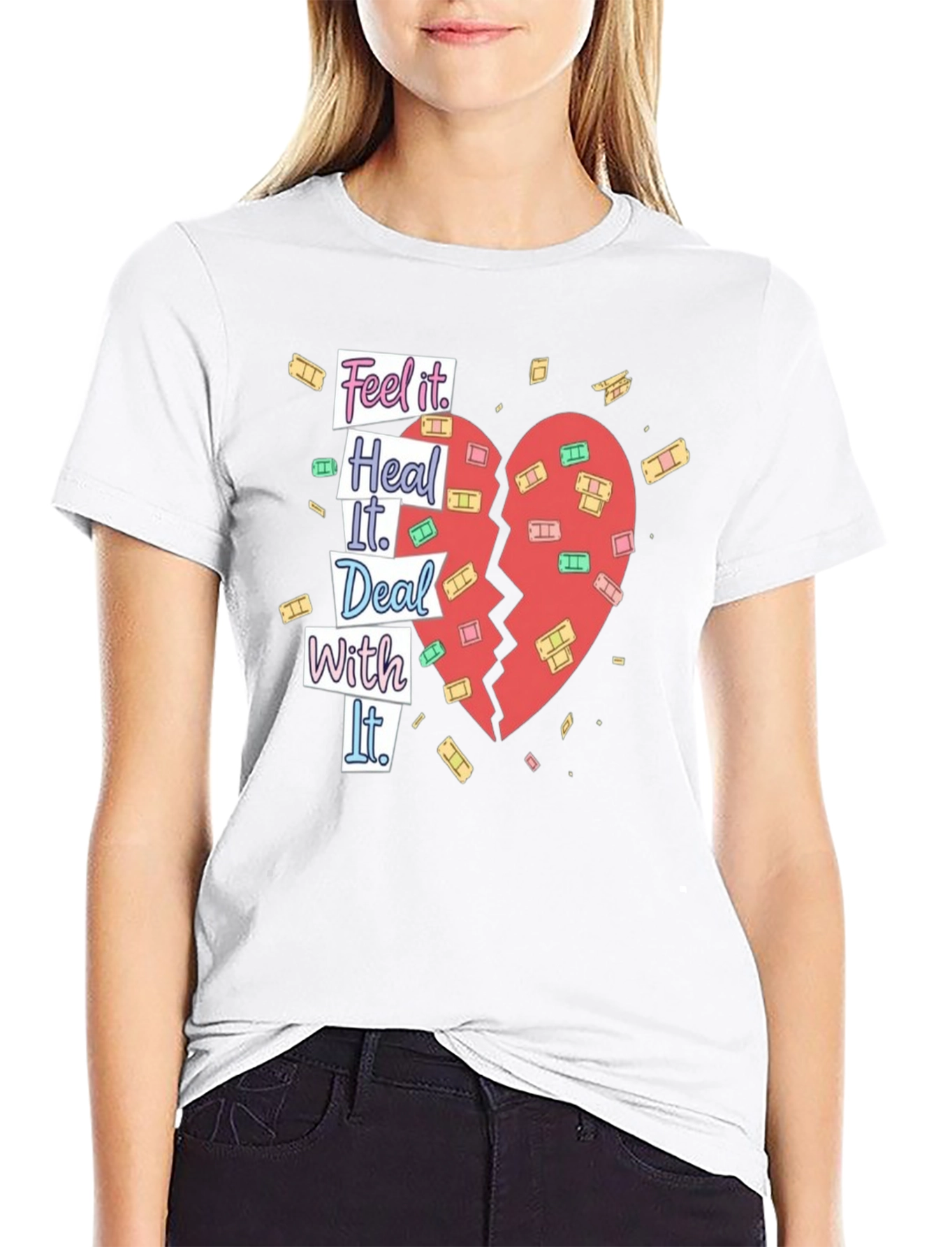 Feel it Heal it Graphic Tee