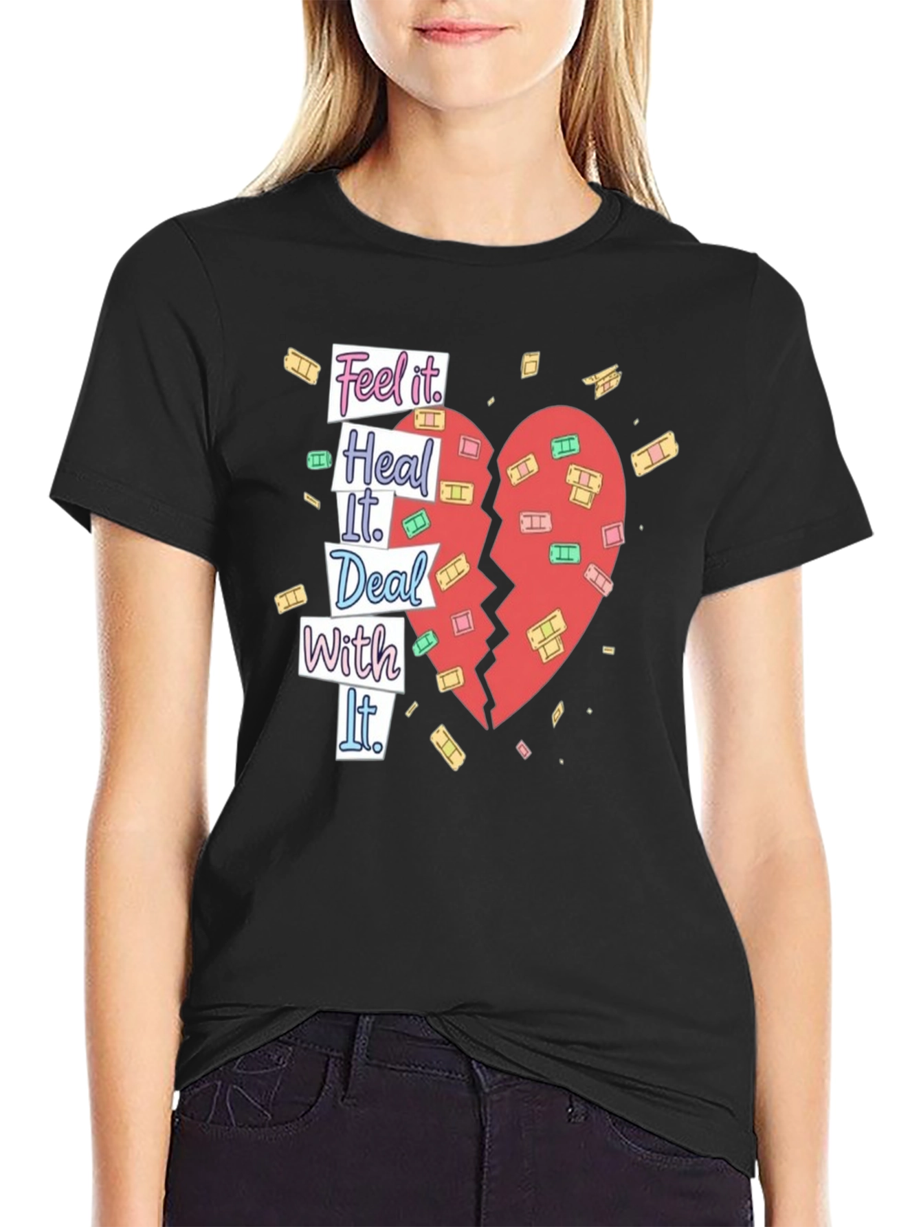 Feel it Heal it Graphic Tee