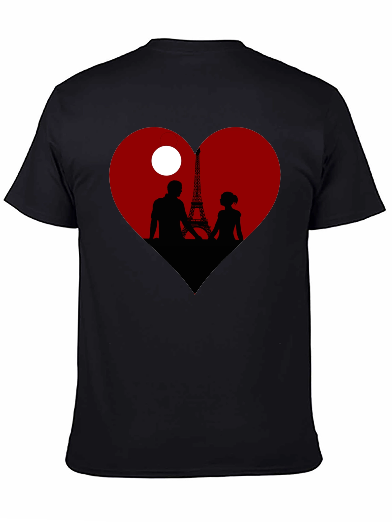 Paris Love Silhouette T-Shirt
