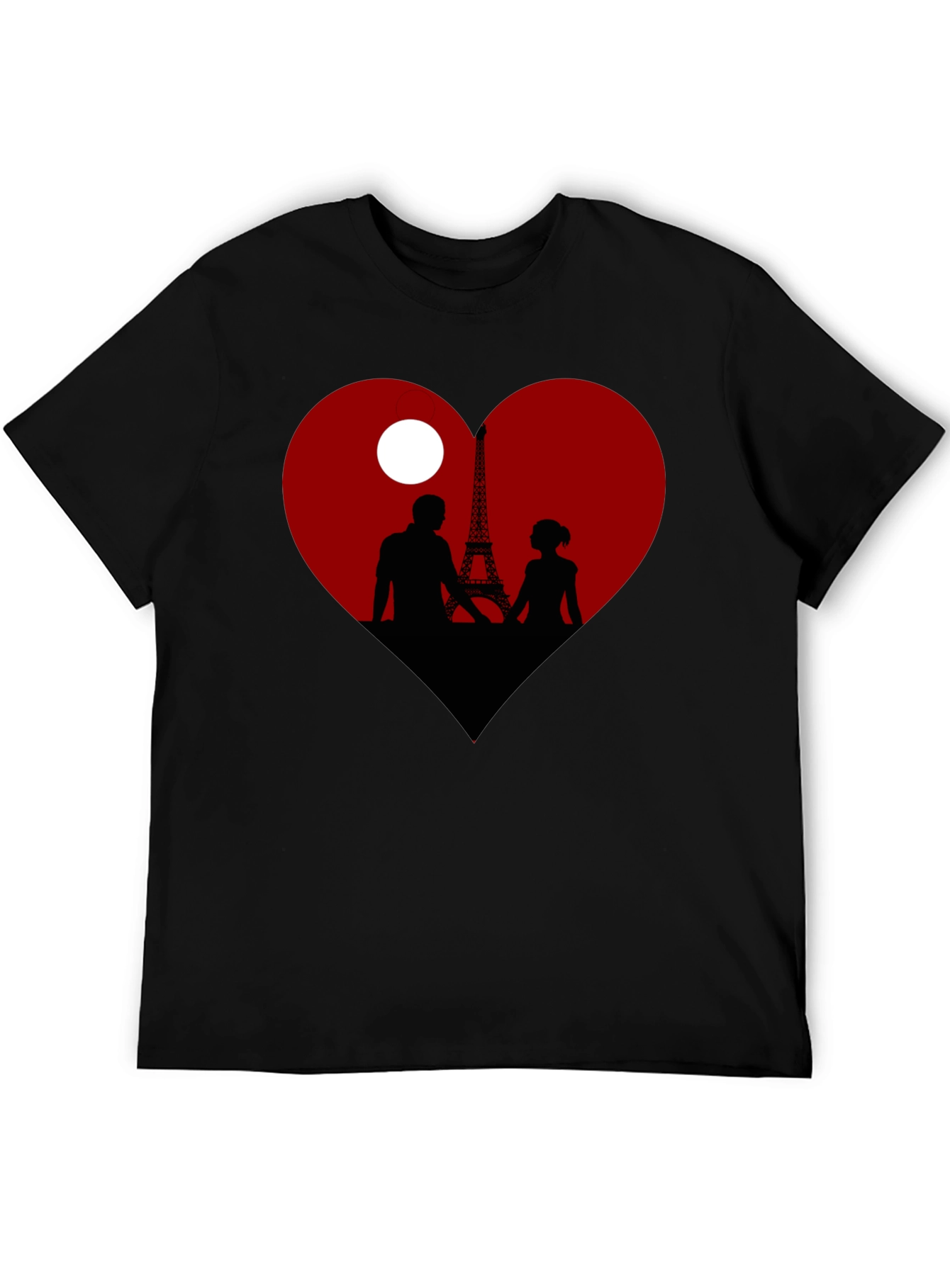 Paris Love Silhouette T-Shirt
