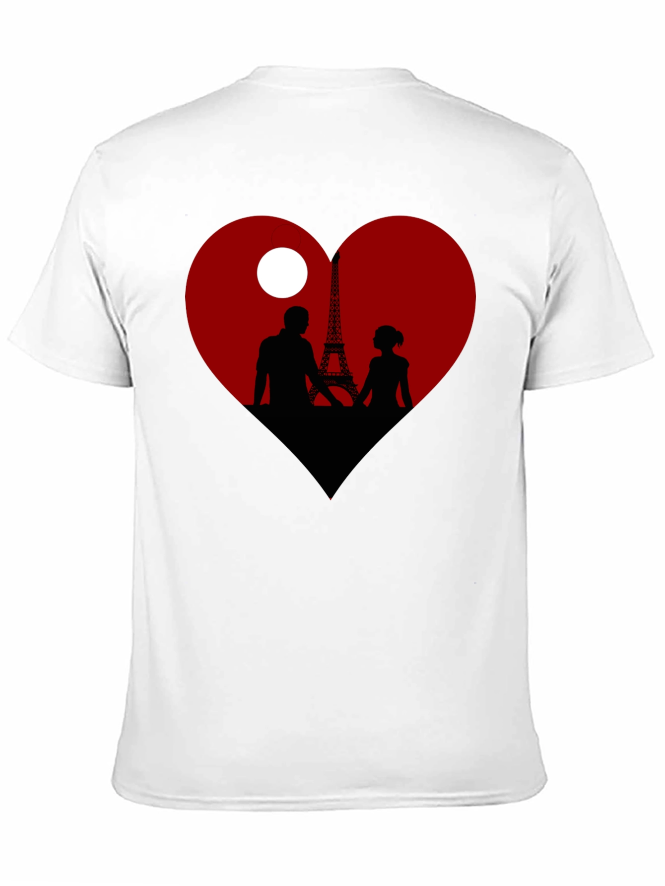 Paris Love Silhouette T-Shirt