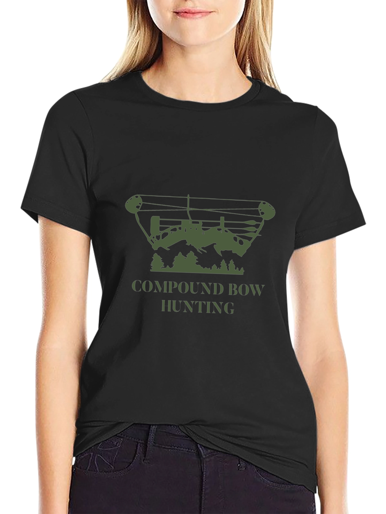 Compound Bow Hunting T-Shirt - Outdoor Enthusiast Tee