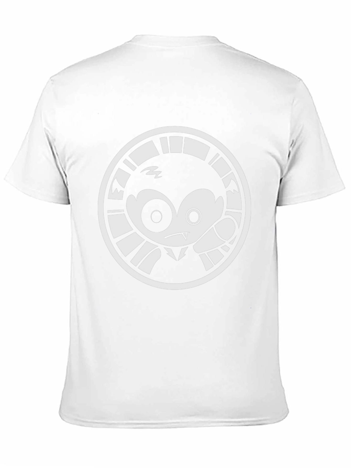 Cartoon Vampire Graphic Tee - Unisex Black T-Shirt