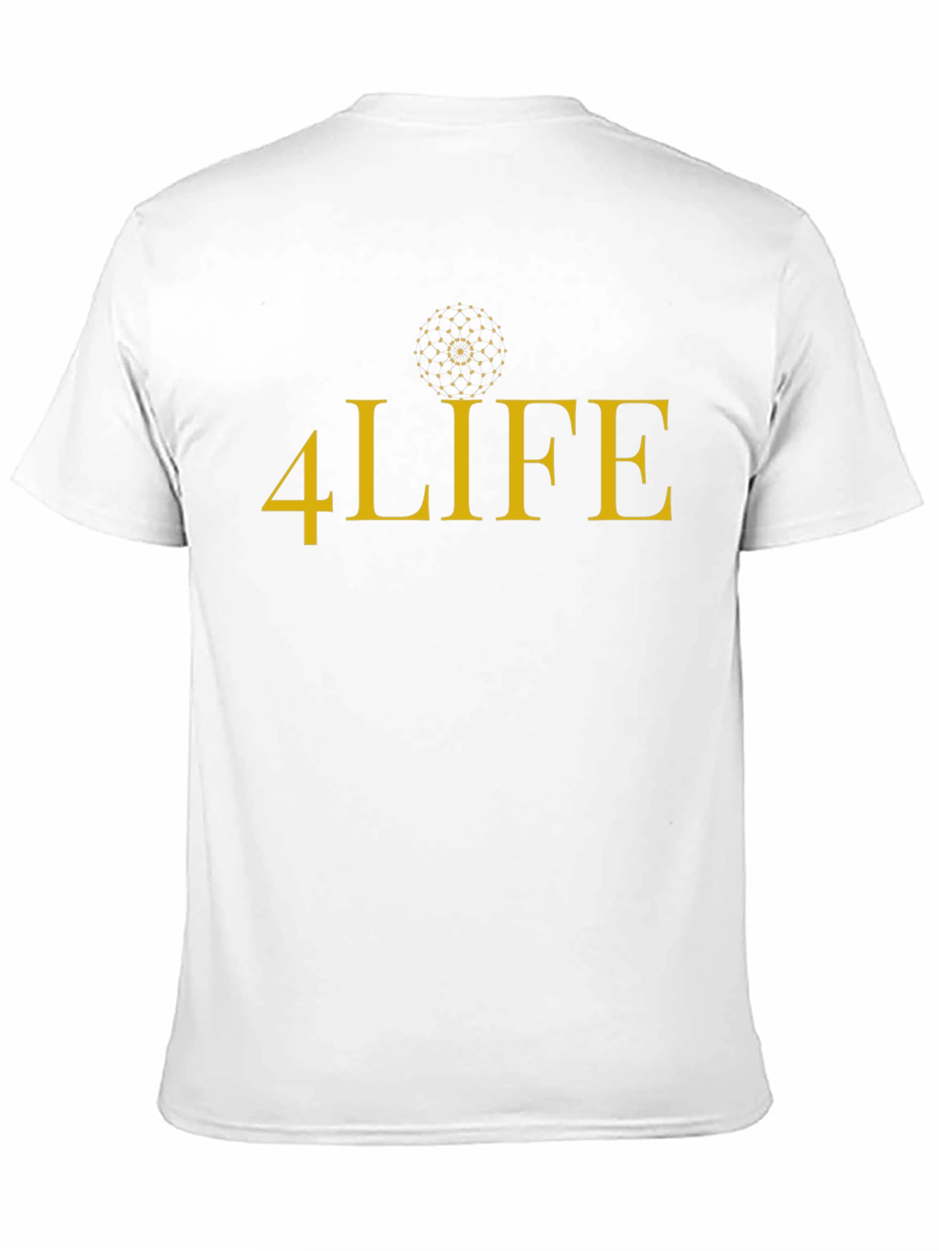 4Life Black Graphic Tee - Stylish Mens T-Shirt