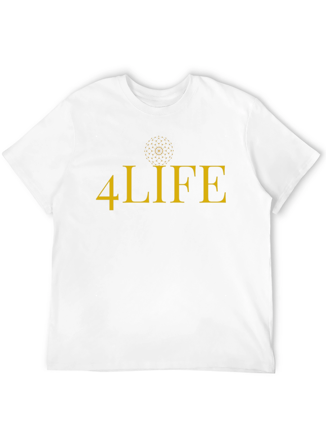 4Life Black Graphic Tee - Stylish Mens T-Shirt