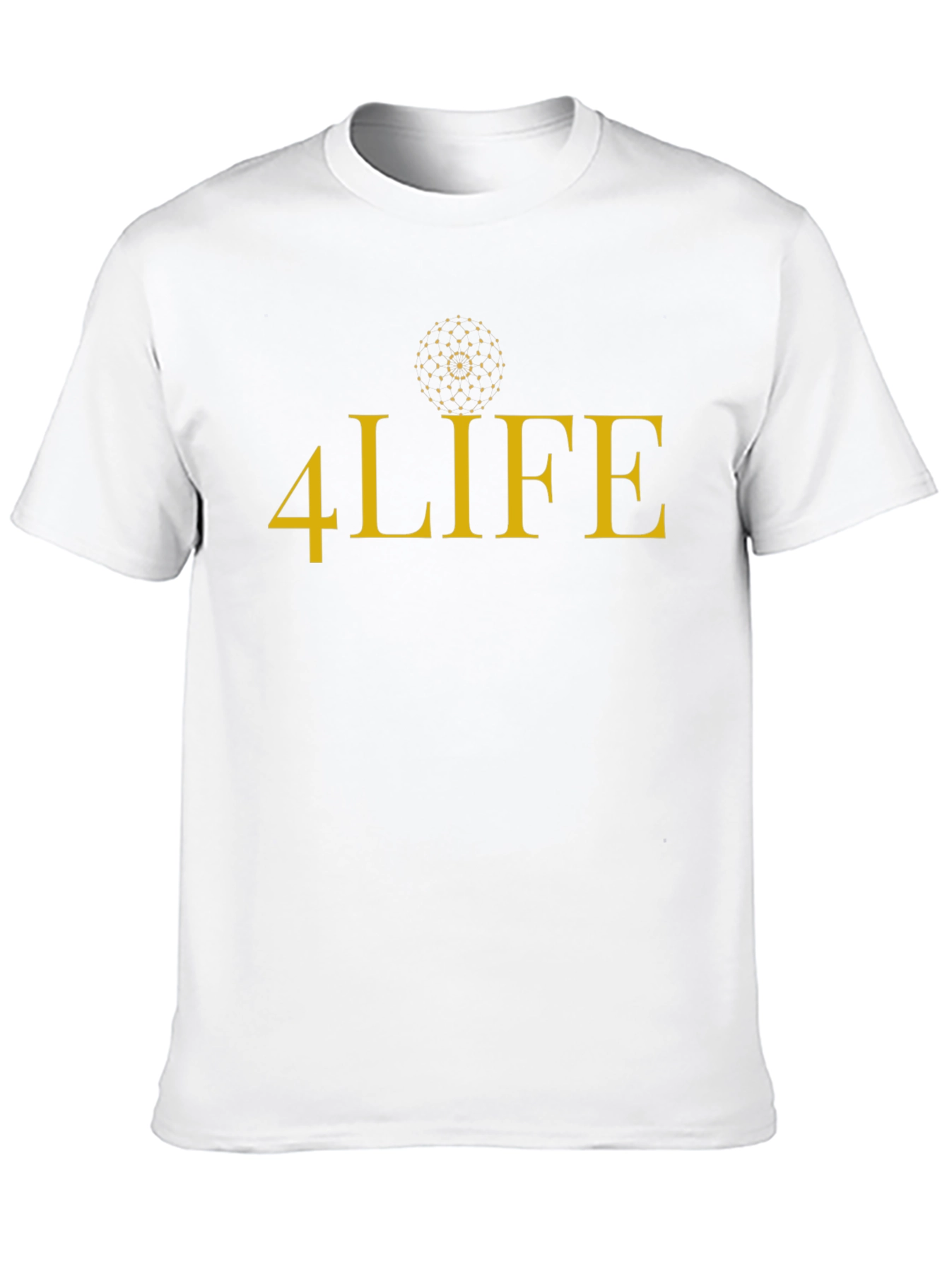 4Life Black Graphic Tee - Stylish Mens T-Shirt