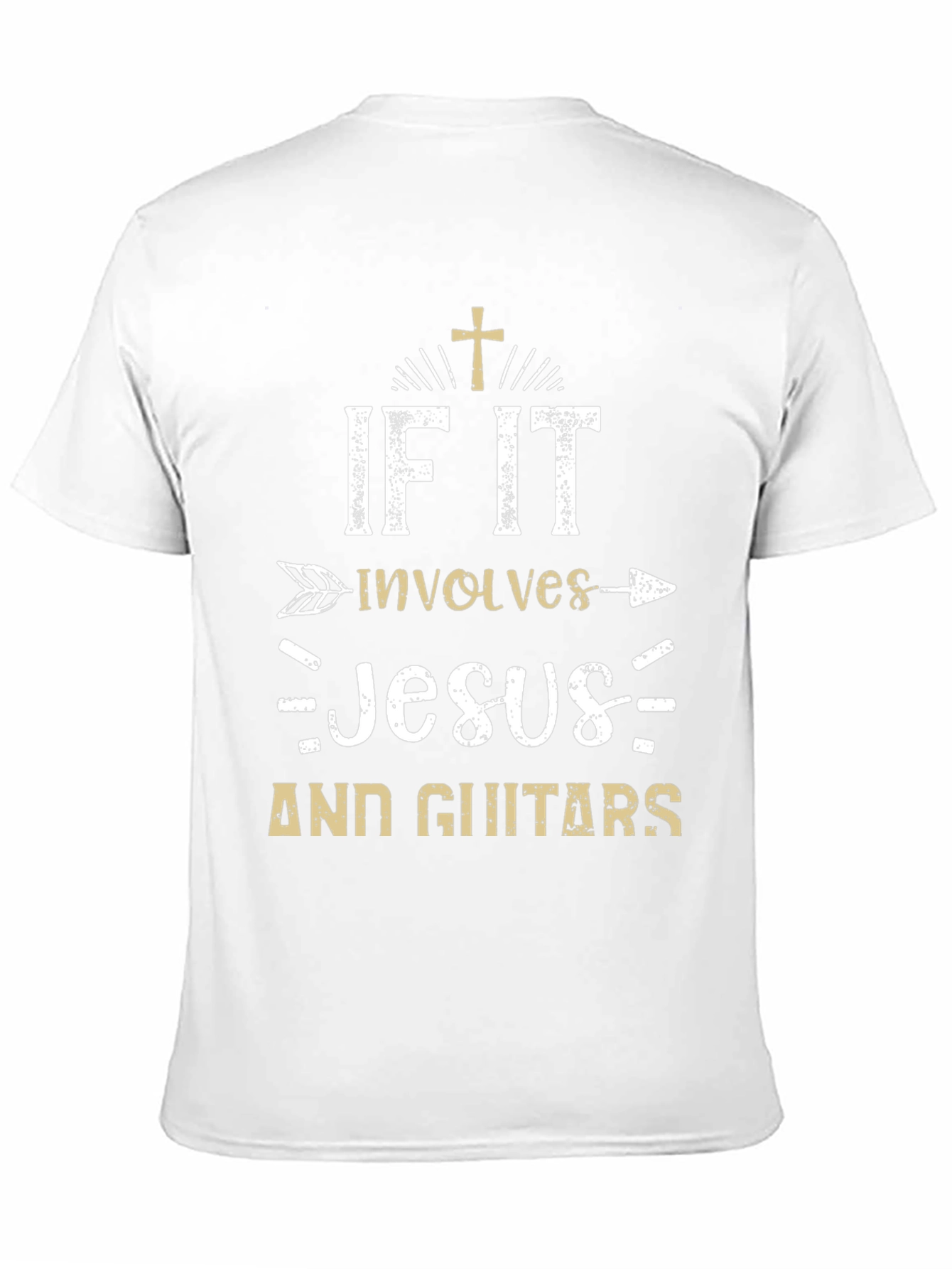 If It Involves Jesus and Guitars T-Shirt