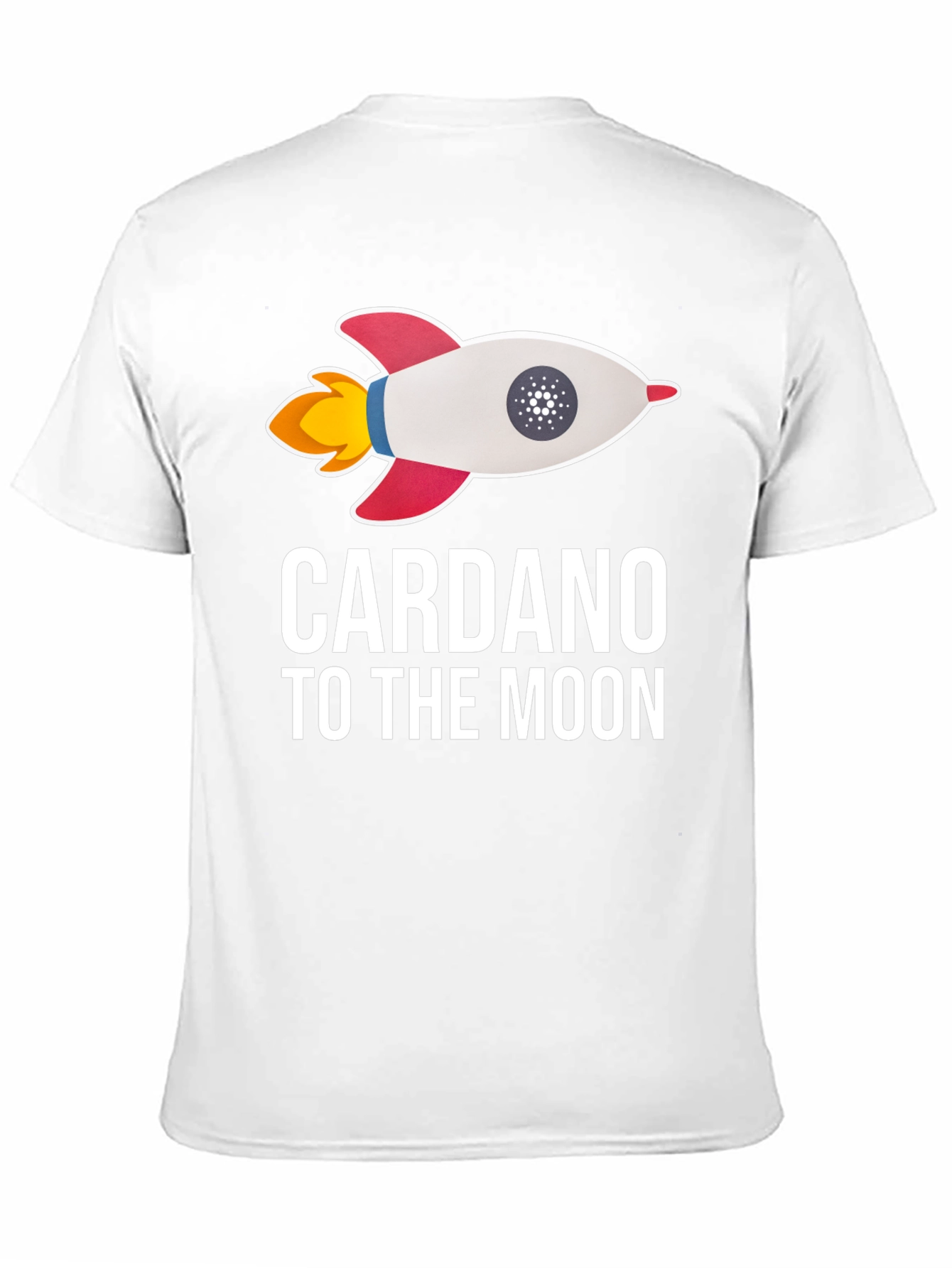 Cardano To The Moon Black T-Shirt