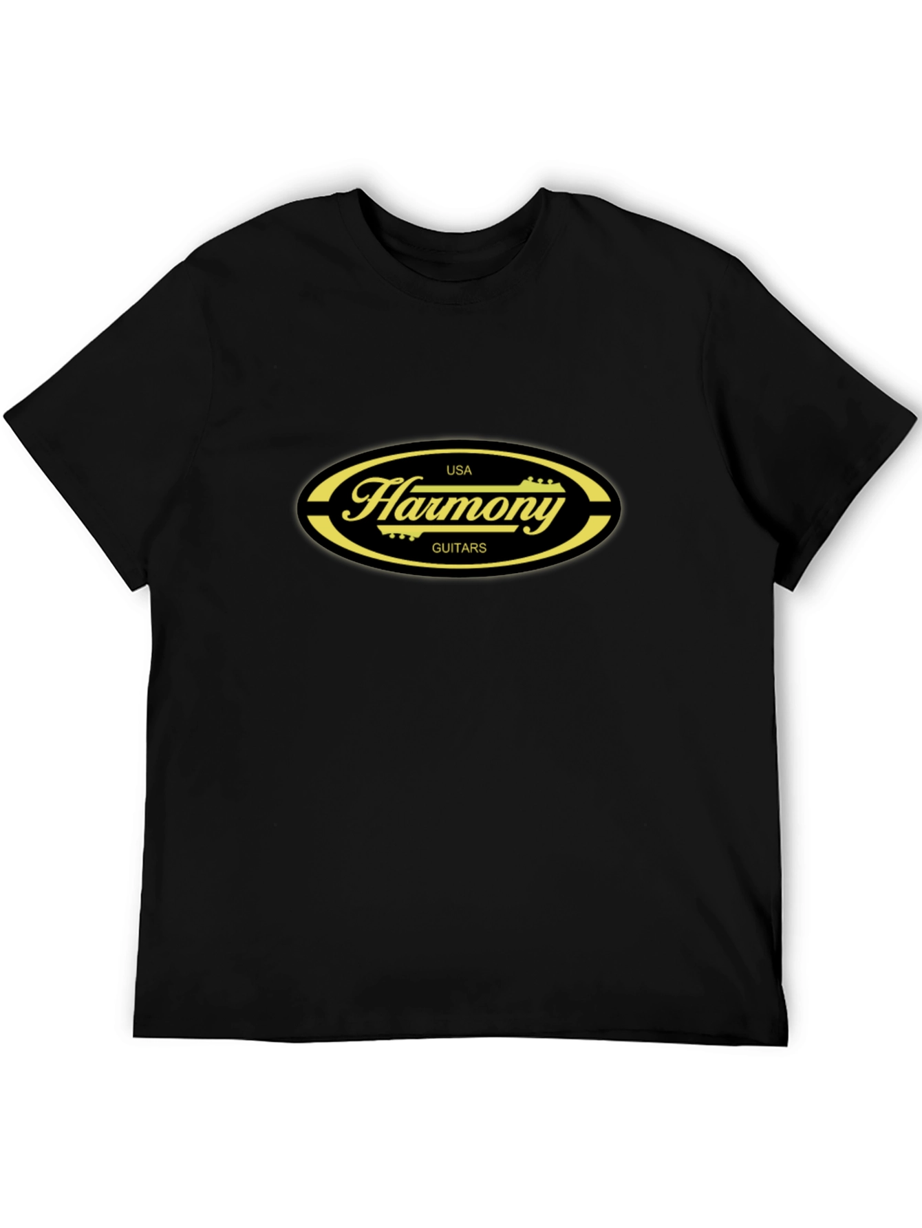 Harmony Guitars USA Black T-Shirt