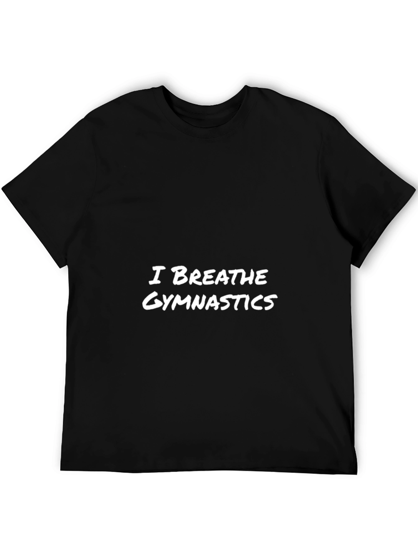 I Breathe Gymnastics Black T-Shirt