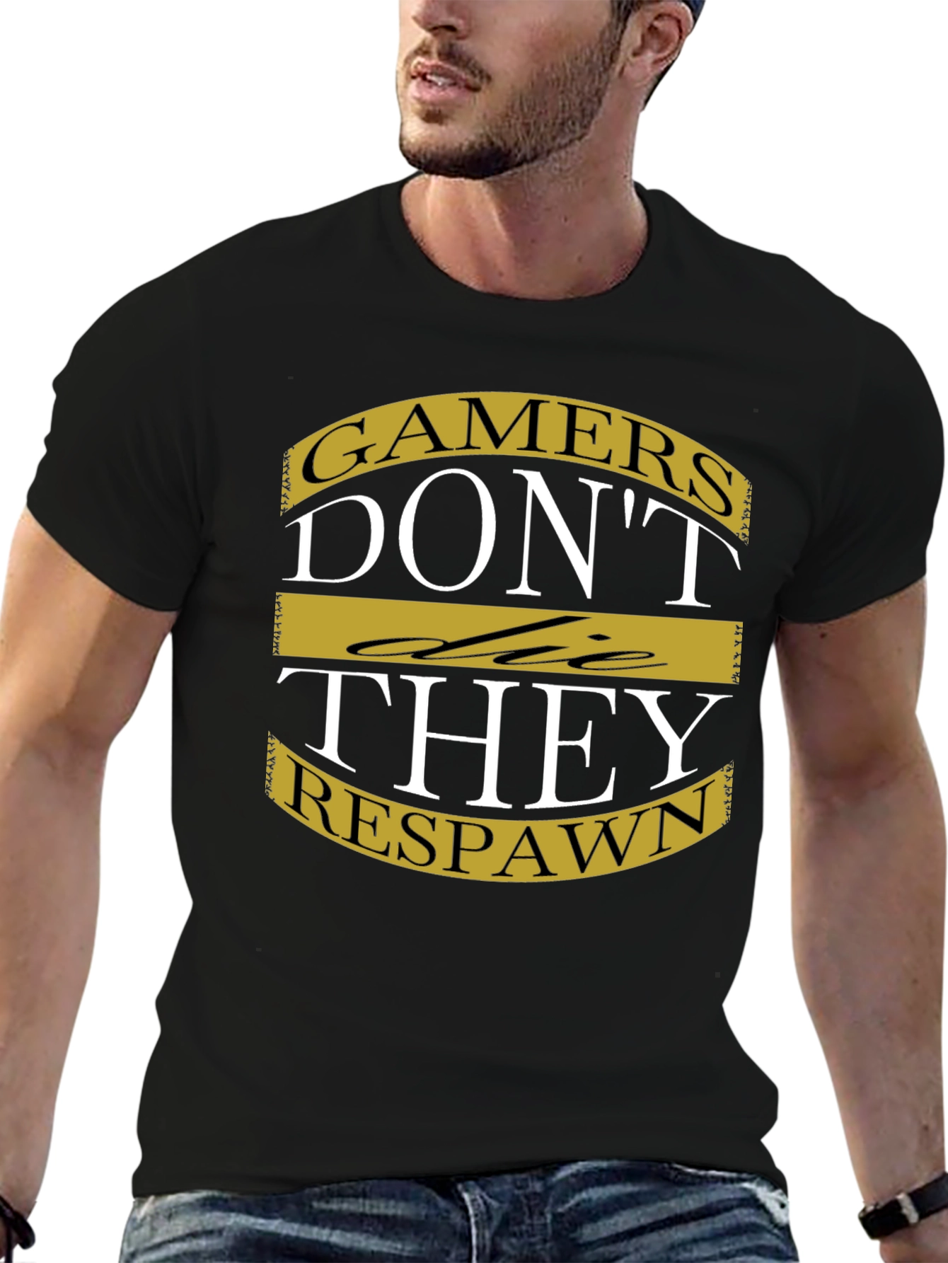 Gamers Dont Die They Respawn T-Shirt