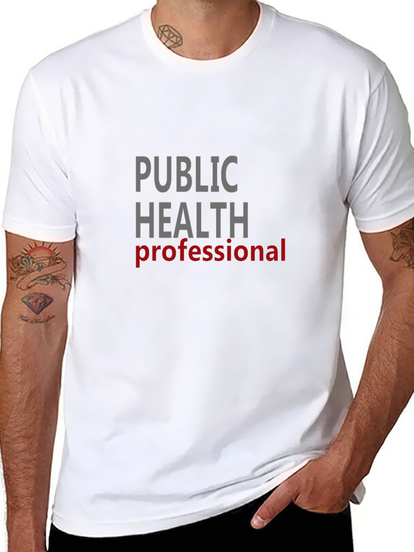 Public Health Professional T-Shirt - Black