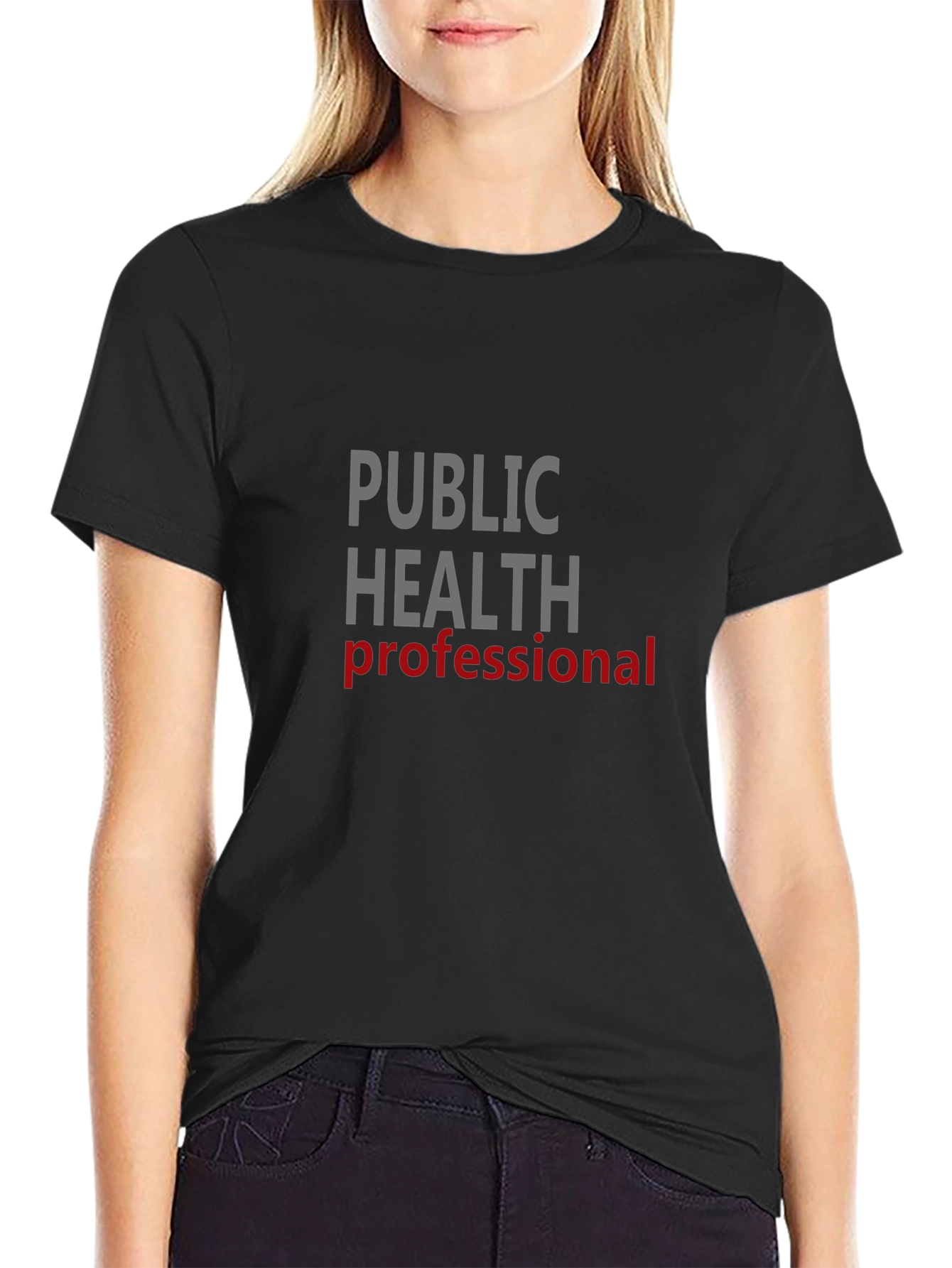 Public Health Professional T-Shirt - Black