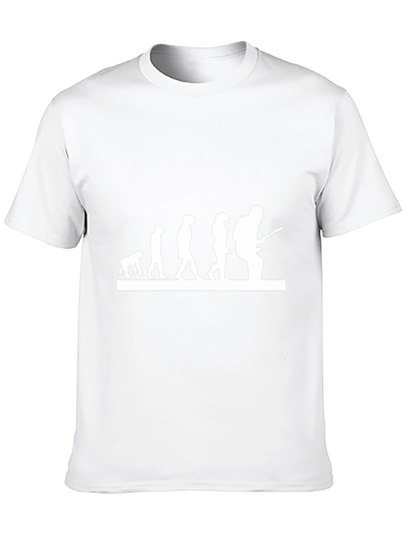 Evolution of Guitarist Graphic Tee - Black
