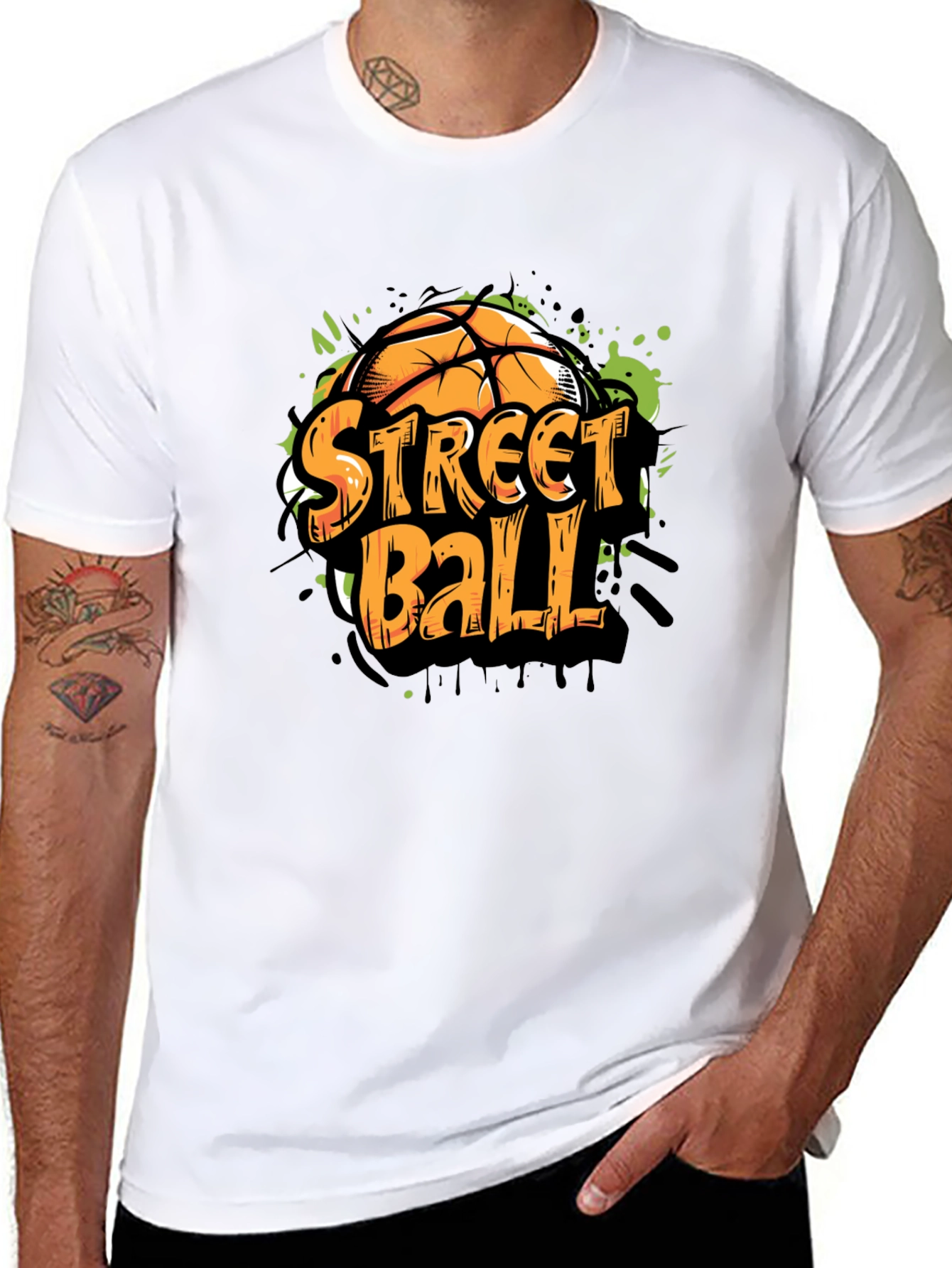 Street Ball T-Shirt - Graphic Tee