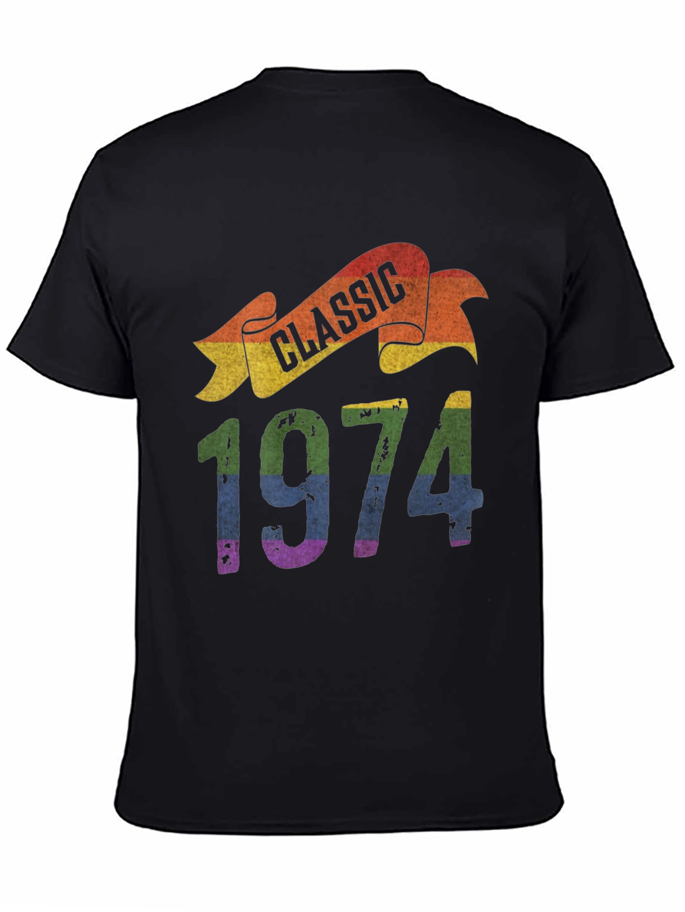 Classic 1974 Rainbow T-Shirt