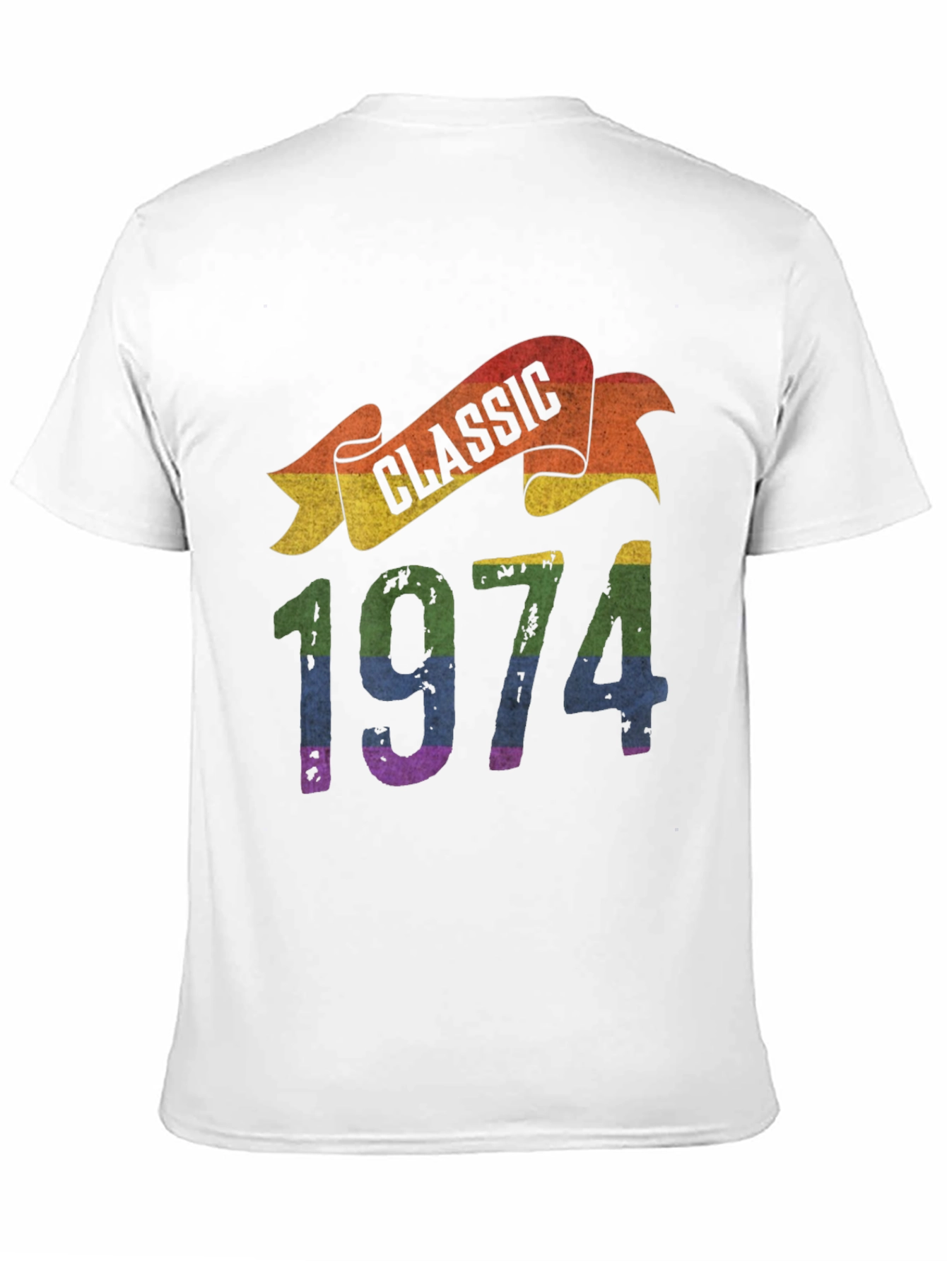 Classic 1974 Rainbow T-Shirt