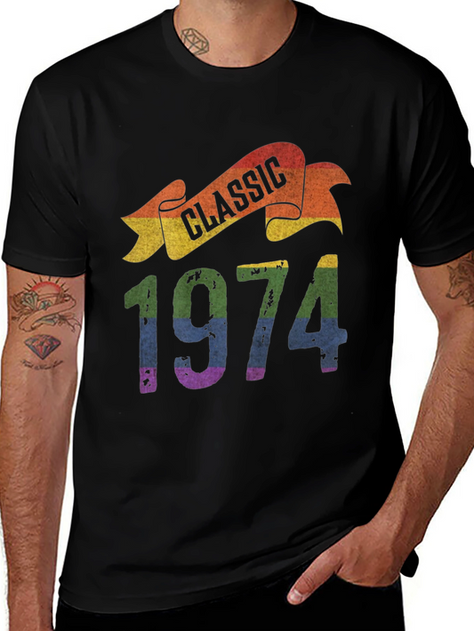Classic 1974 Rainbow T-Shirt