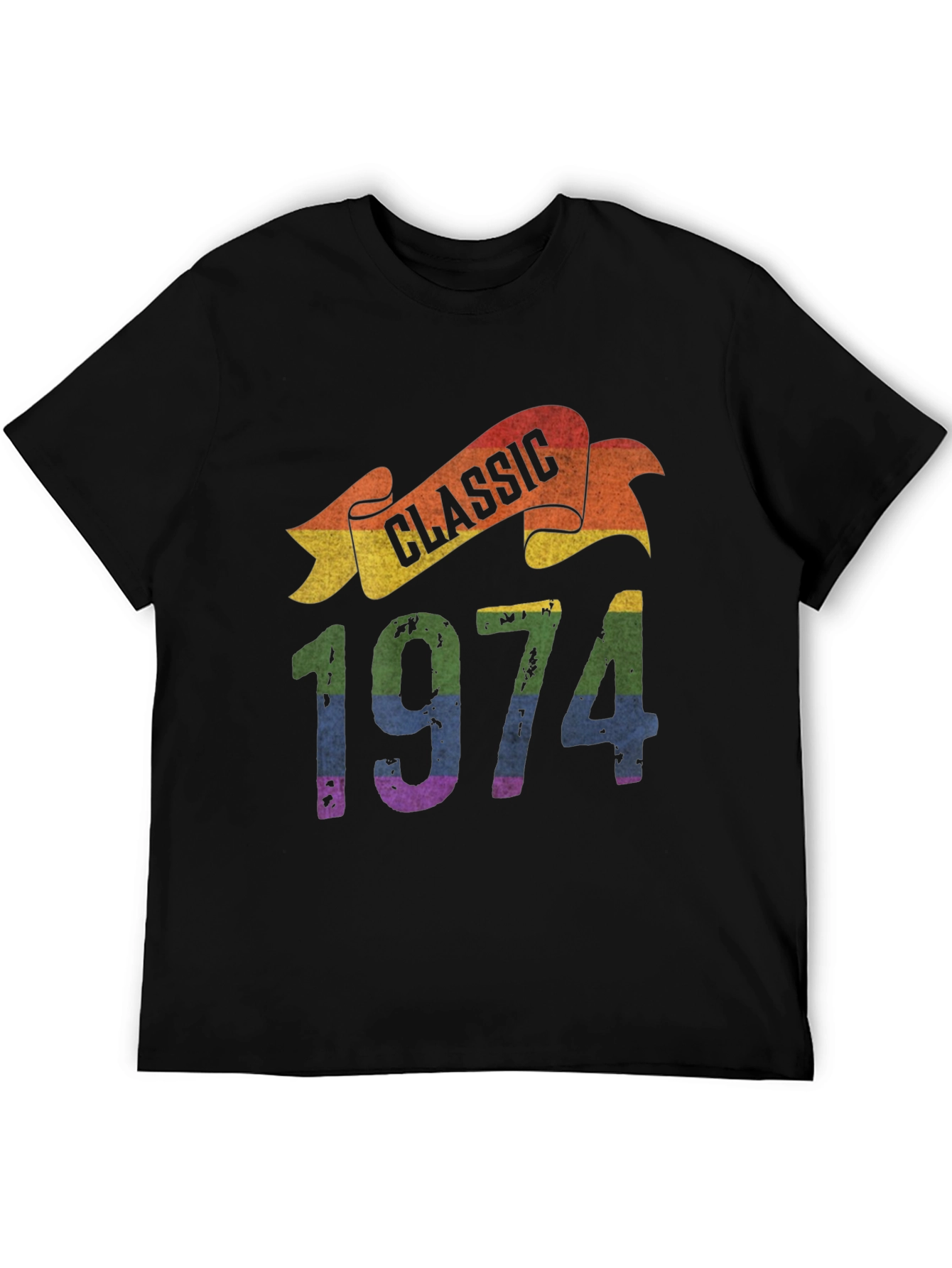 Classic 1974 Rainbow T-Shirt